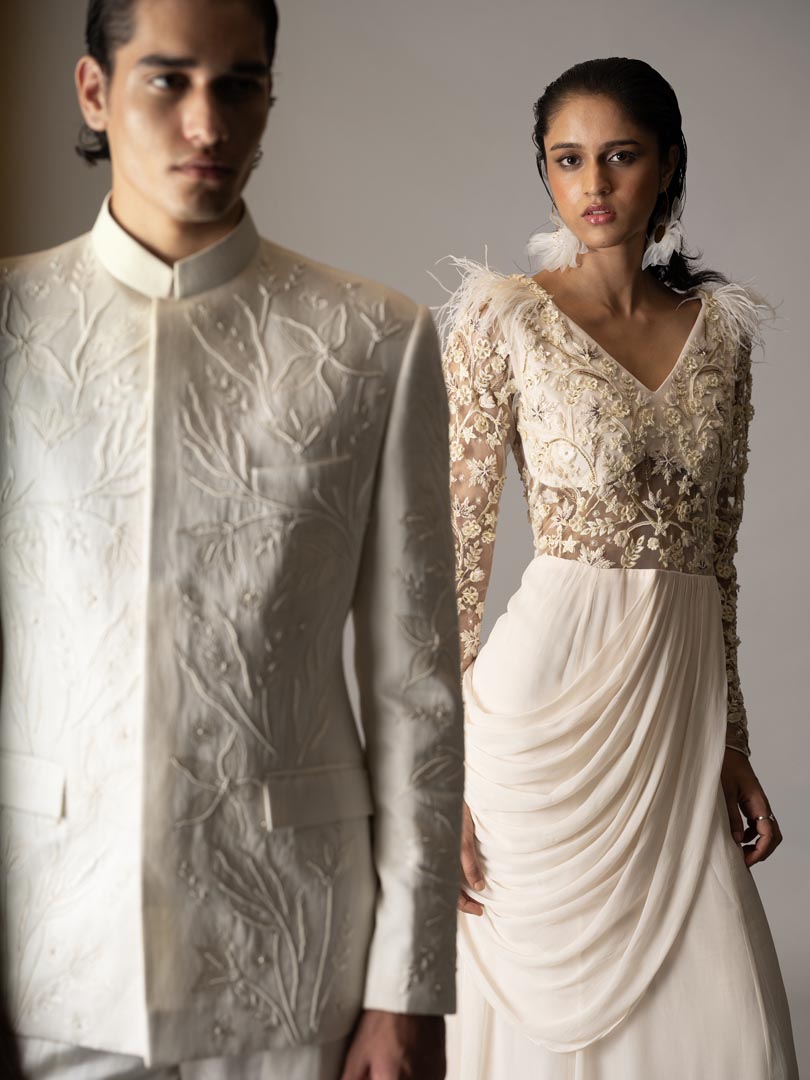 Albar embroidered bandhgala