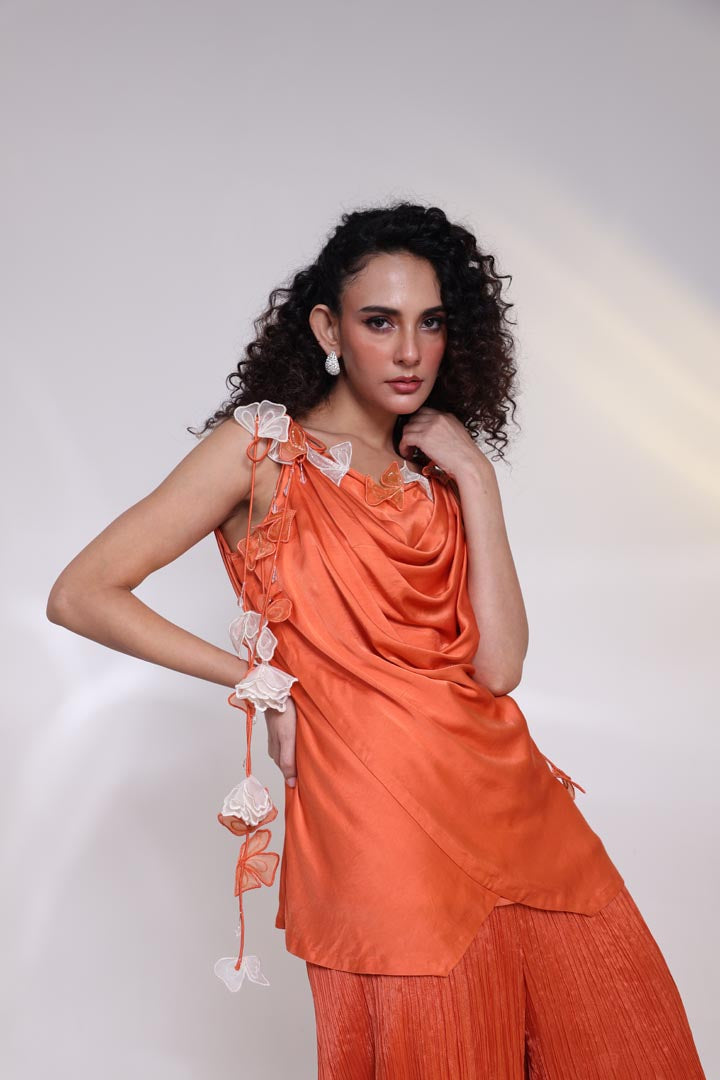 Petalcascade Set AAD579ORANGE