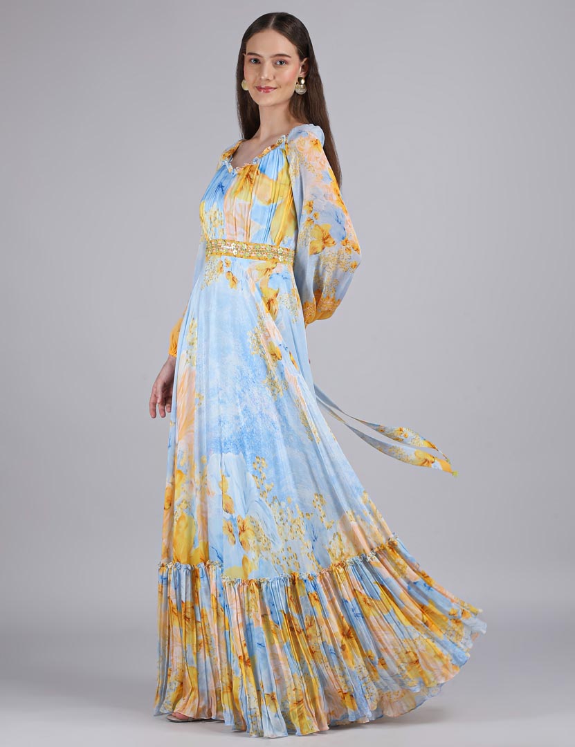 Flora Fairy Bloom Print Dress