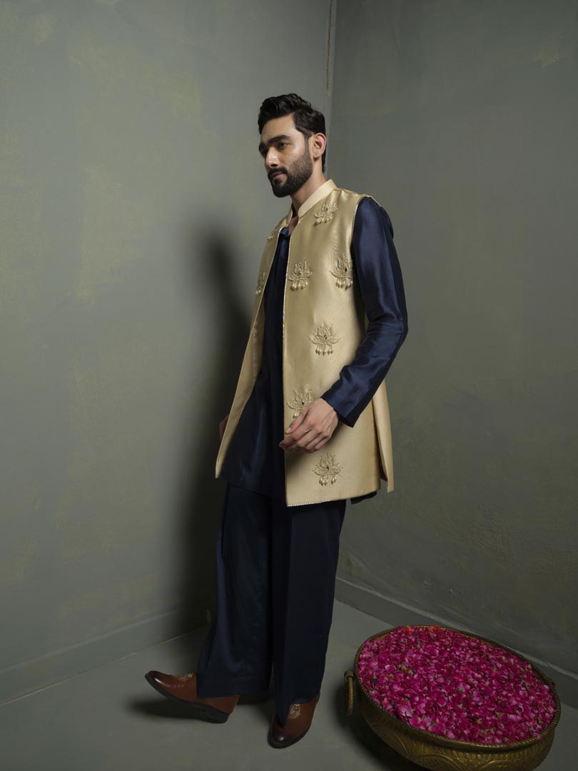 Oat Latkan Long Jacket Set