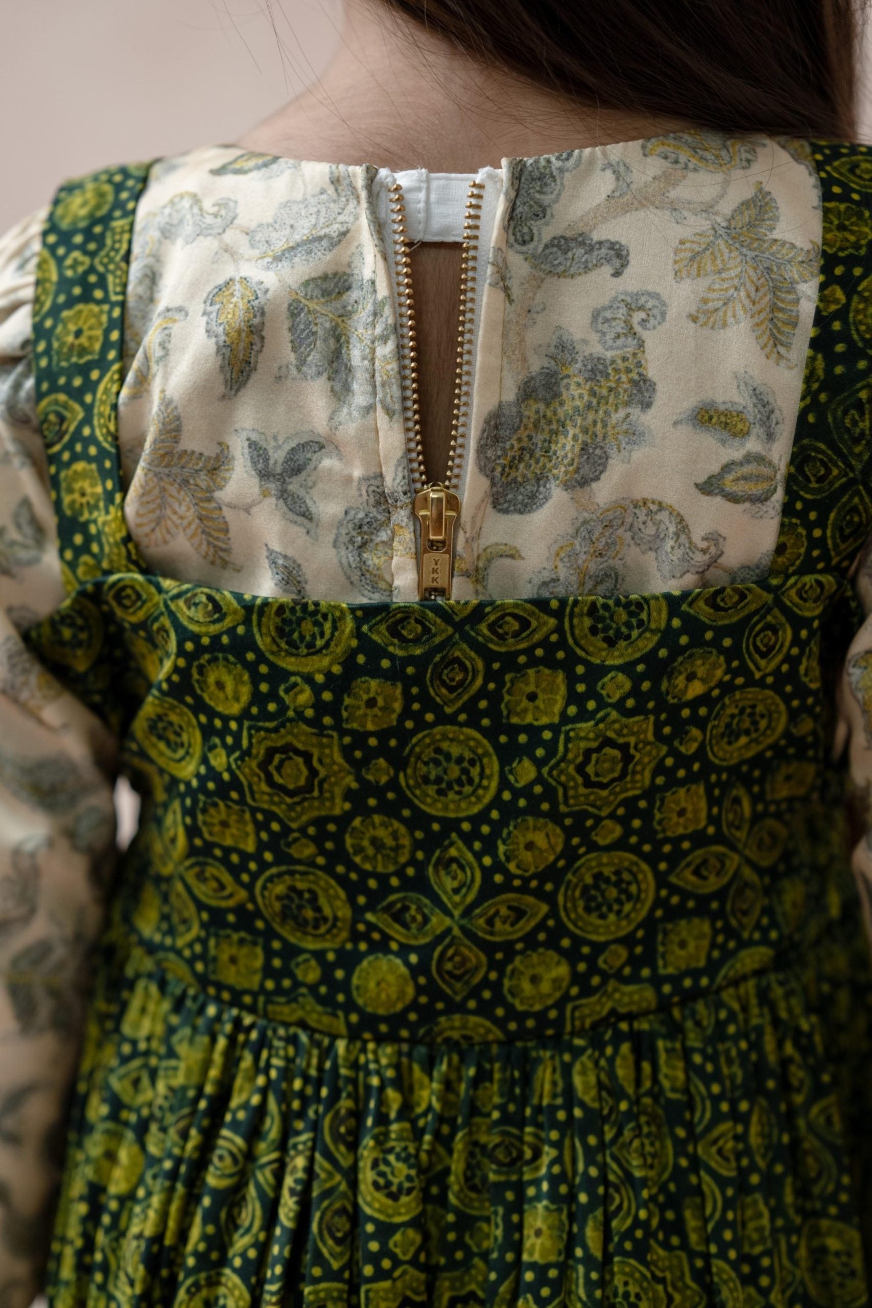 Crop top with frock