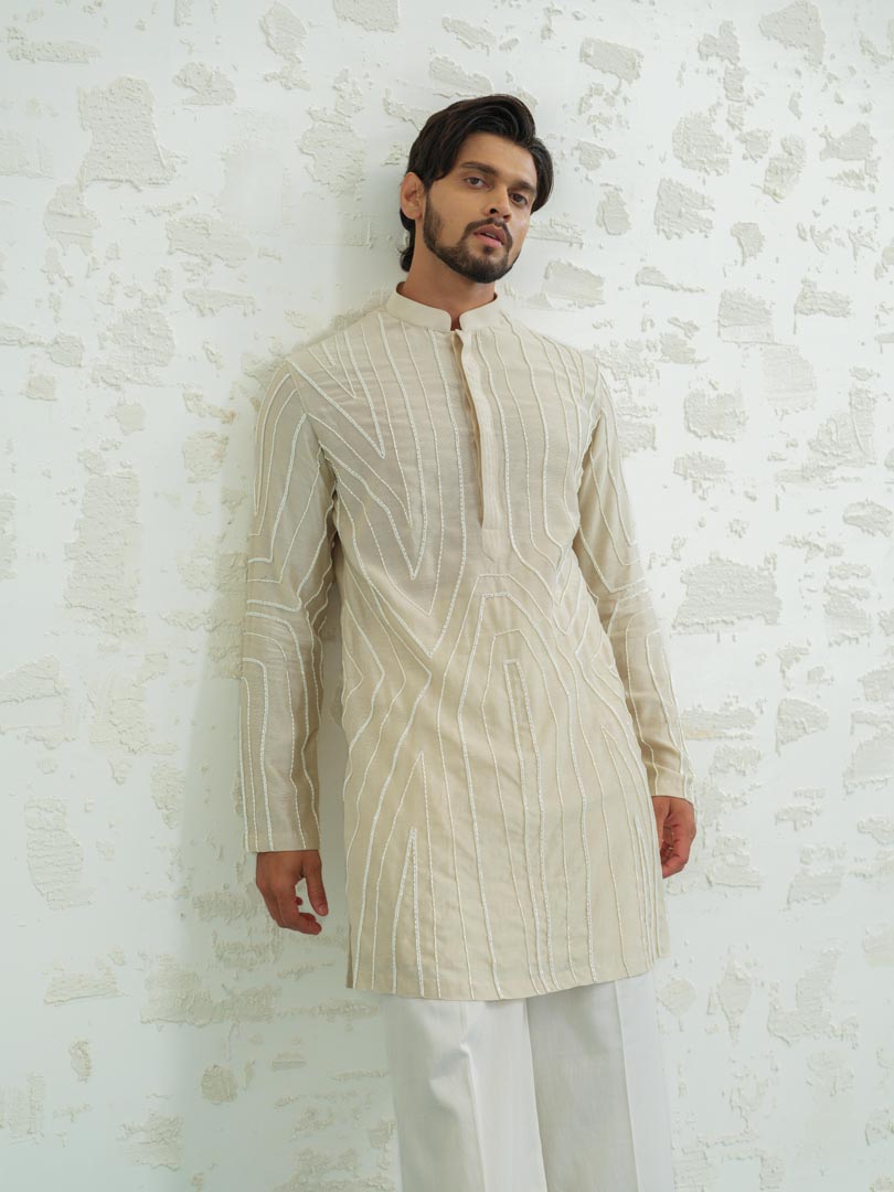 Abstract Geometry Kurta set