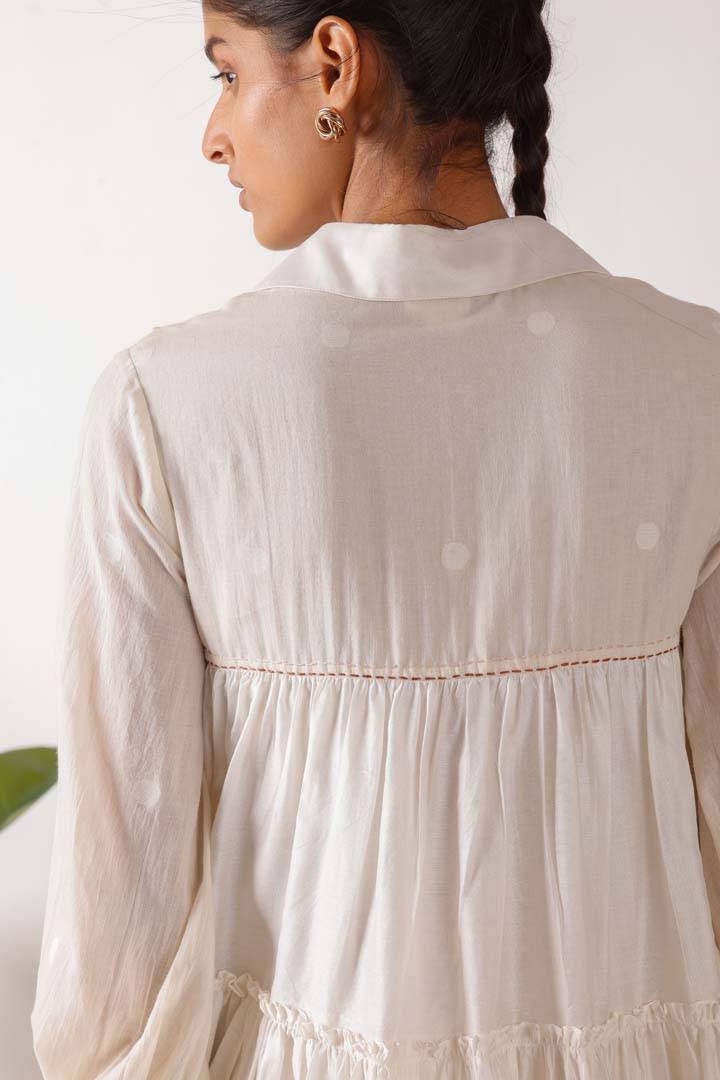 JAAMDANI DRESSNK-JD-DRE-01-RS-S-25