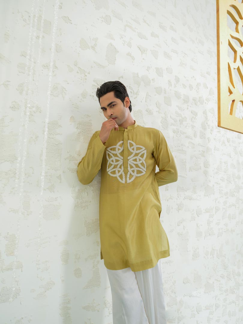 Fresh Moss Infinity kurta set