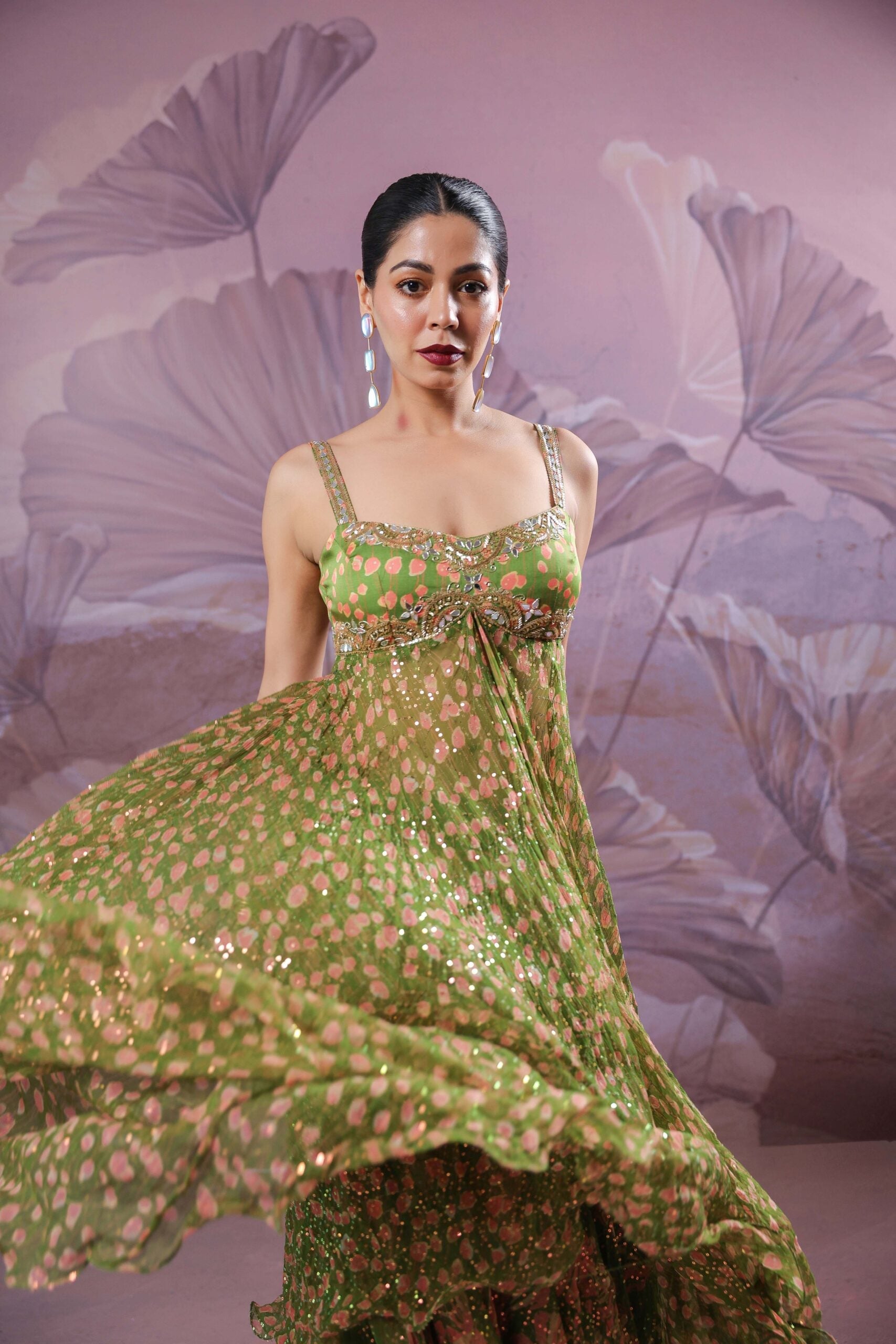 The Calcutta Mehendi set       in avacado green