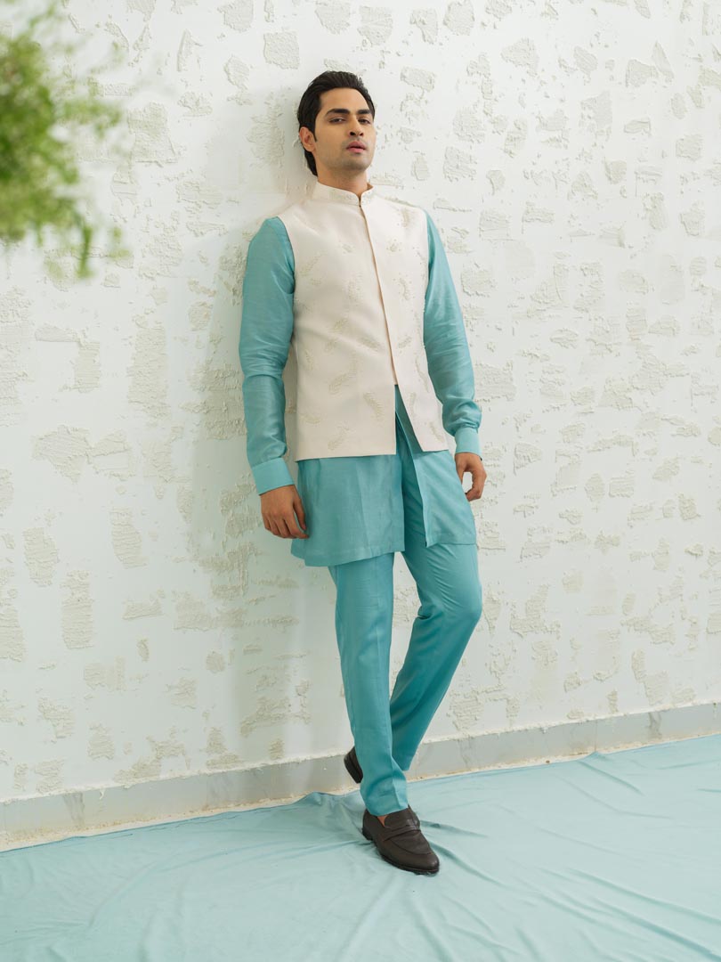 Feather Pink Bundi set