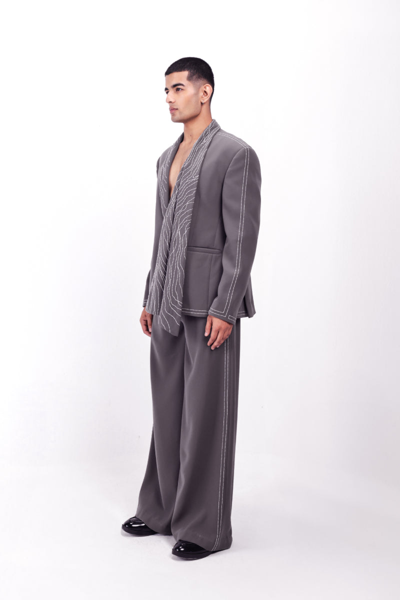 SILVER DUSK BLAZER