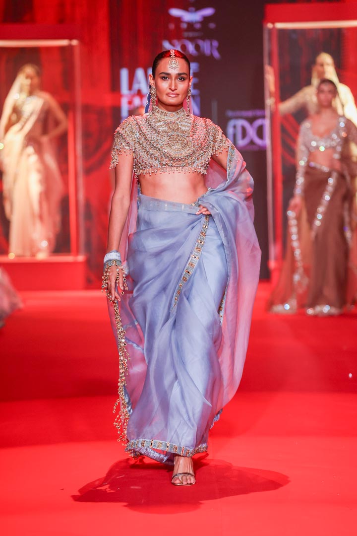 Neelambara Saree Set