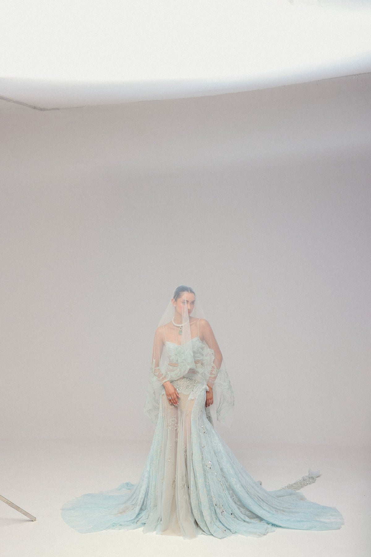 Cutdana & Zardosi Embroidery, Soft Tulle & Pure Georgette with Lace, Pre-Stitched Saree Set, Corset Silhouette
