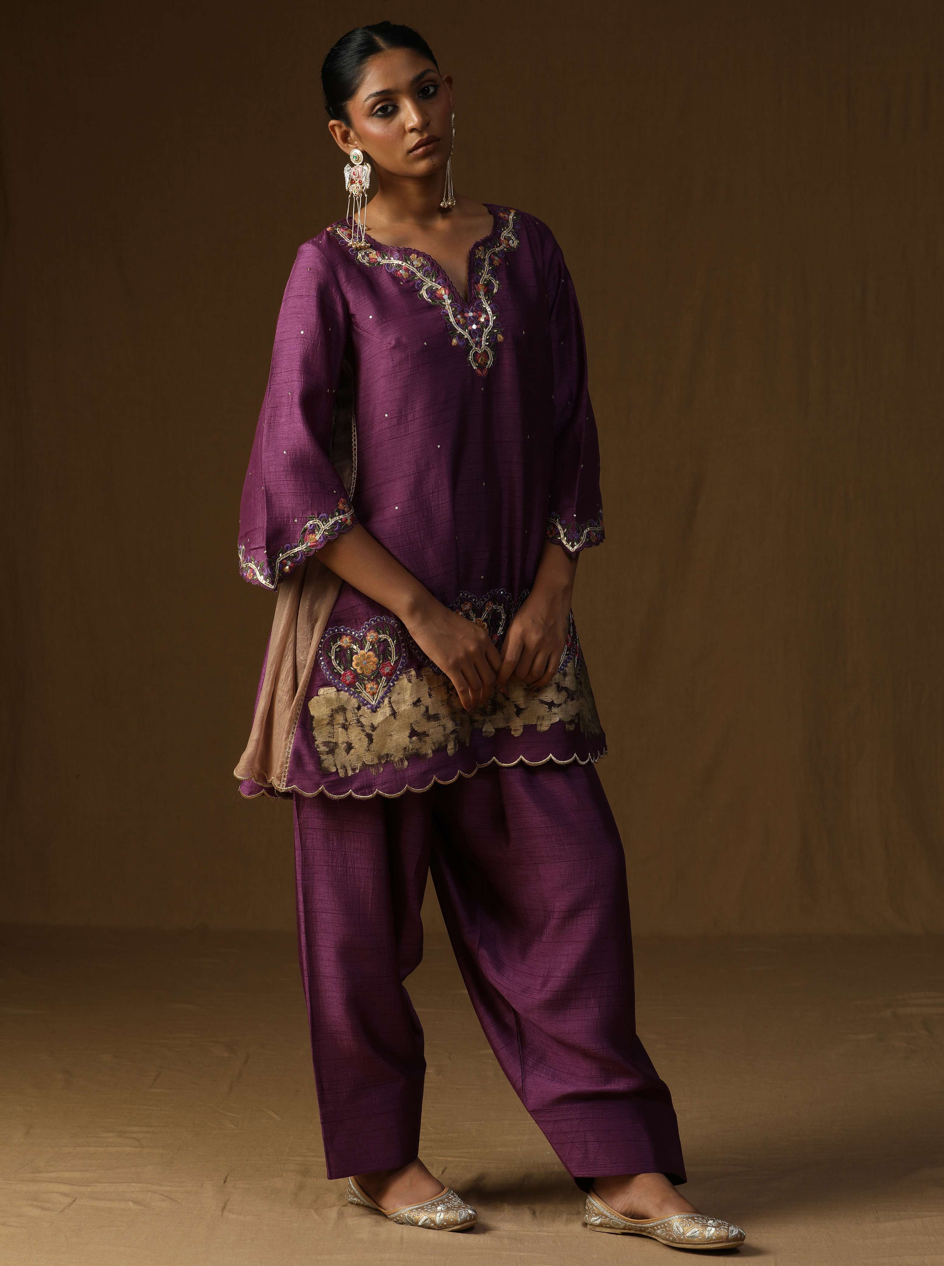 Vanya � Mridul Baingani Embroidered Suit Set