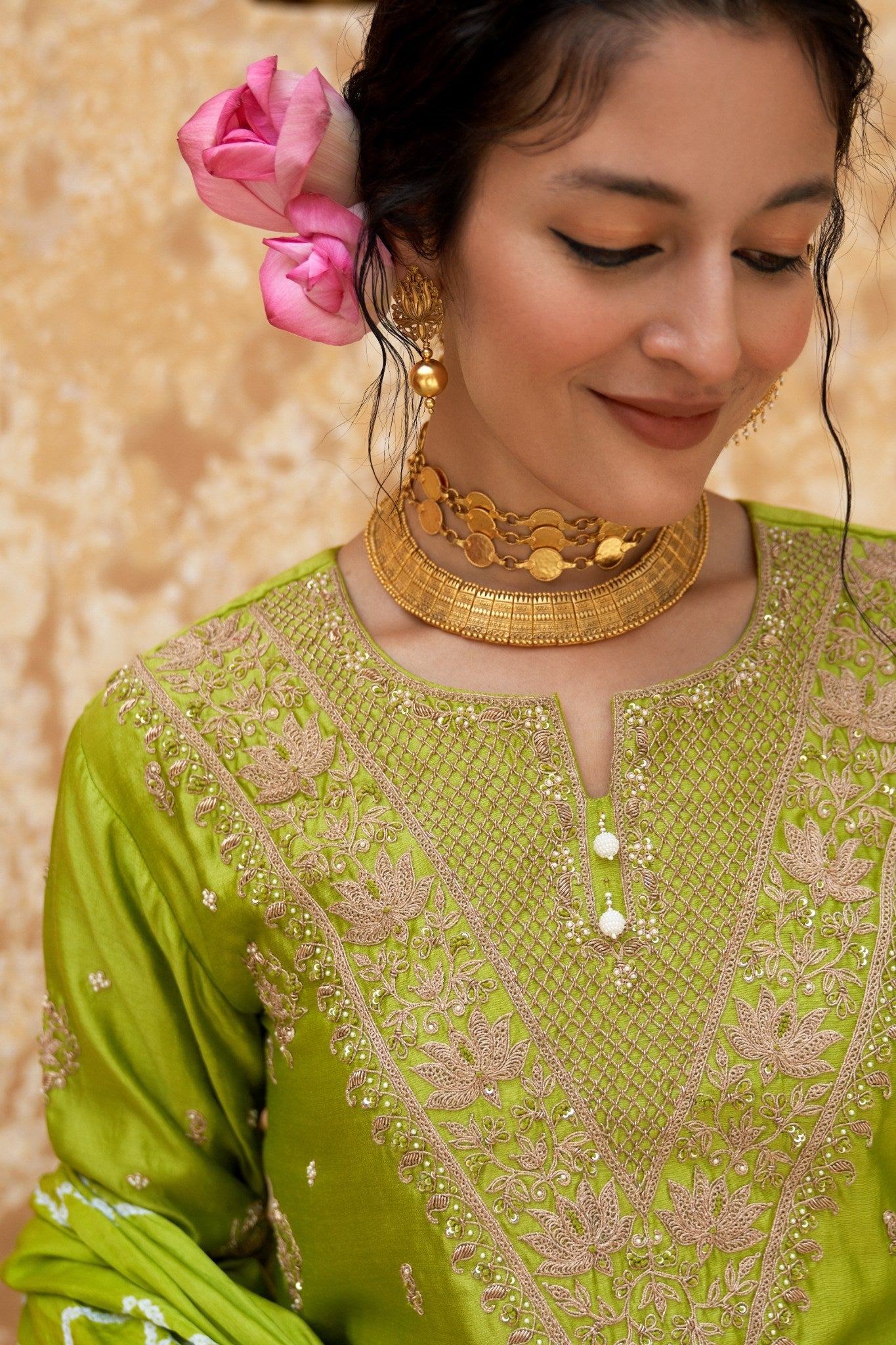 Kamal ka phool suit