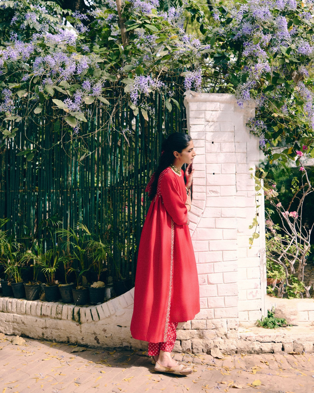 Whispers of Bandhani Kurta Set