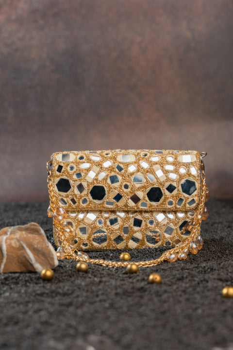 Aynali slate gold mini