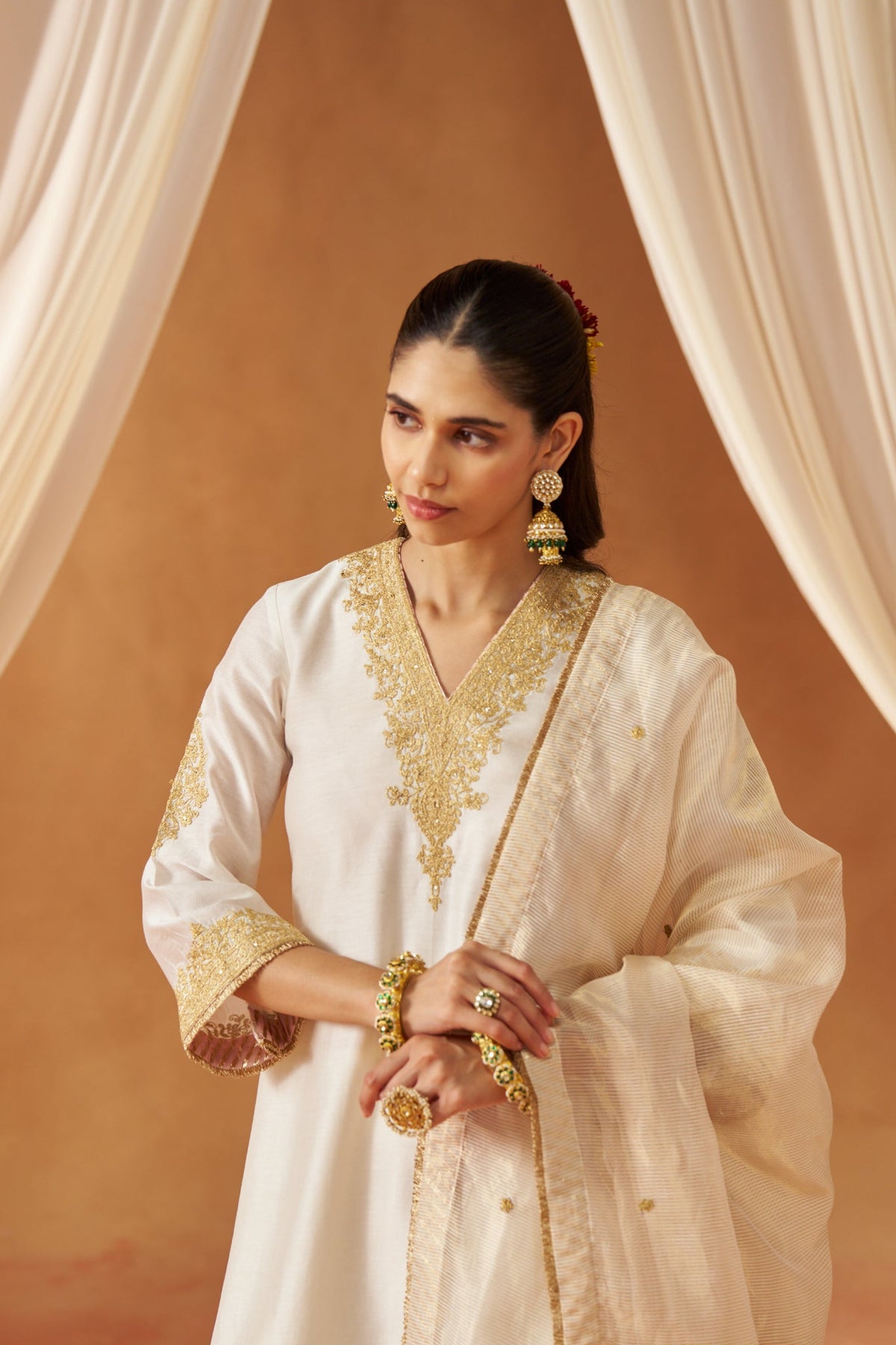 Liana Daisy  Chauga with Salwar and Dupatta