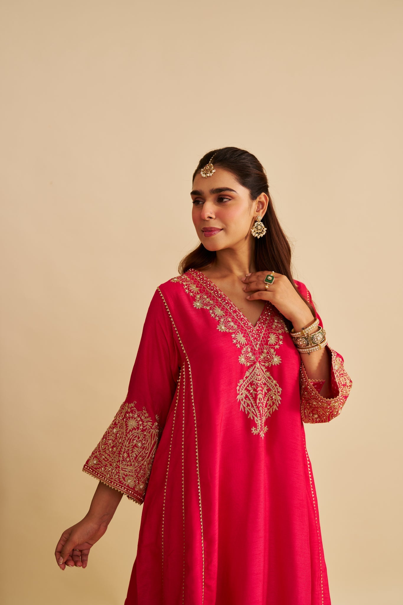 NIYAH - SHORT CHAUGA WITH SALWAR
