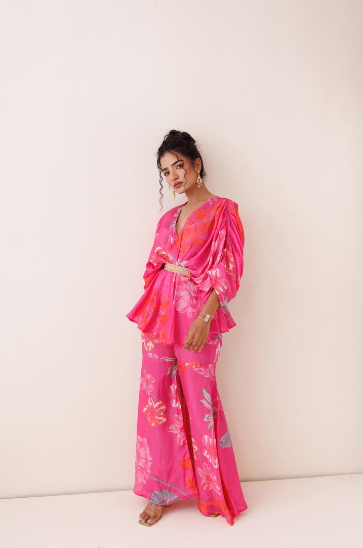 Pink magnolia co-ord set