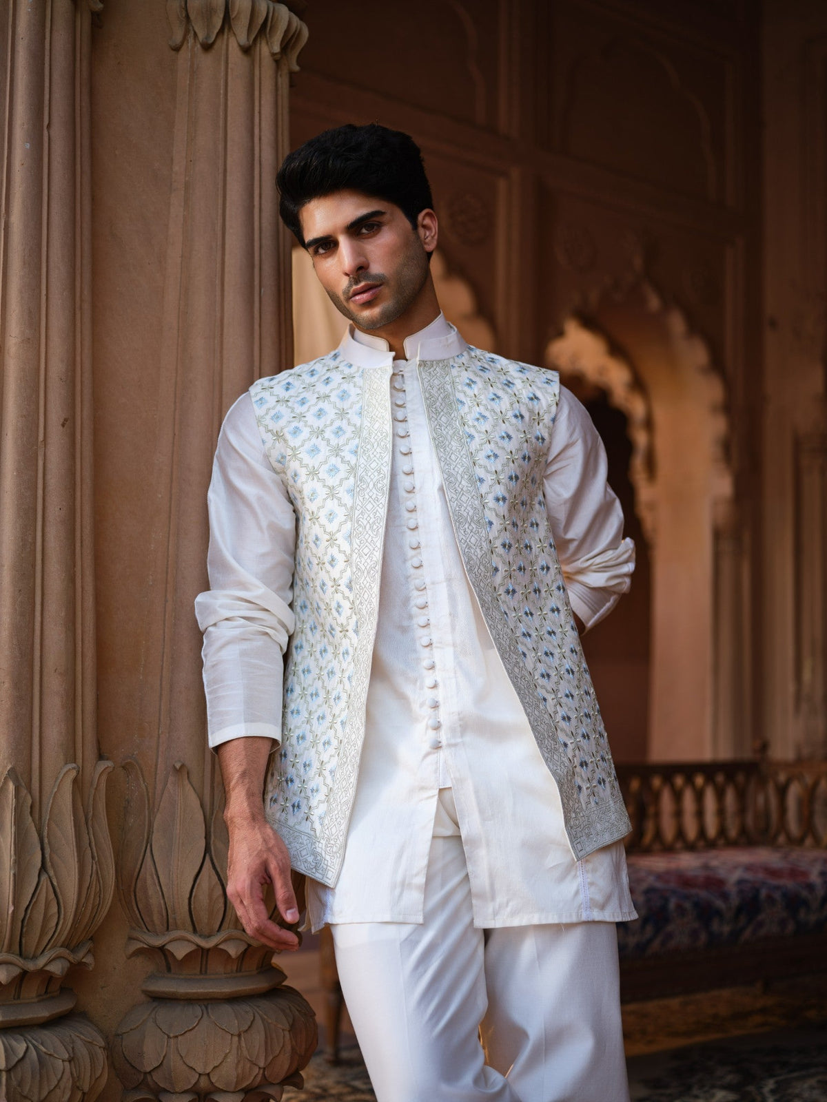 Umaid Kurta Jacket Set