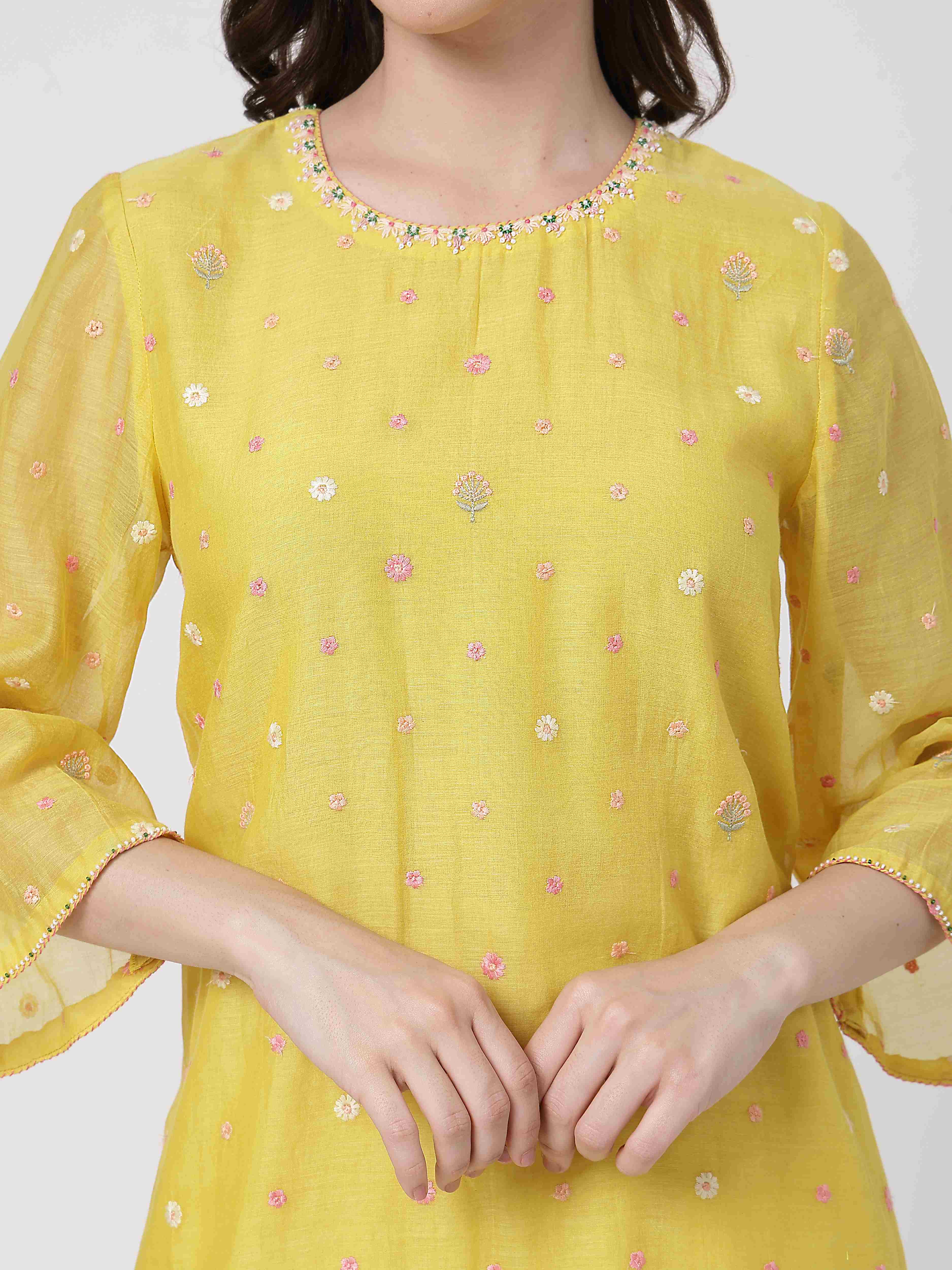 Kesari Flared Set