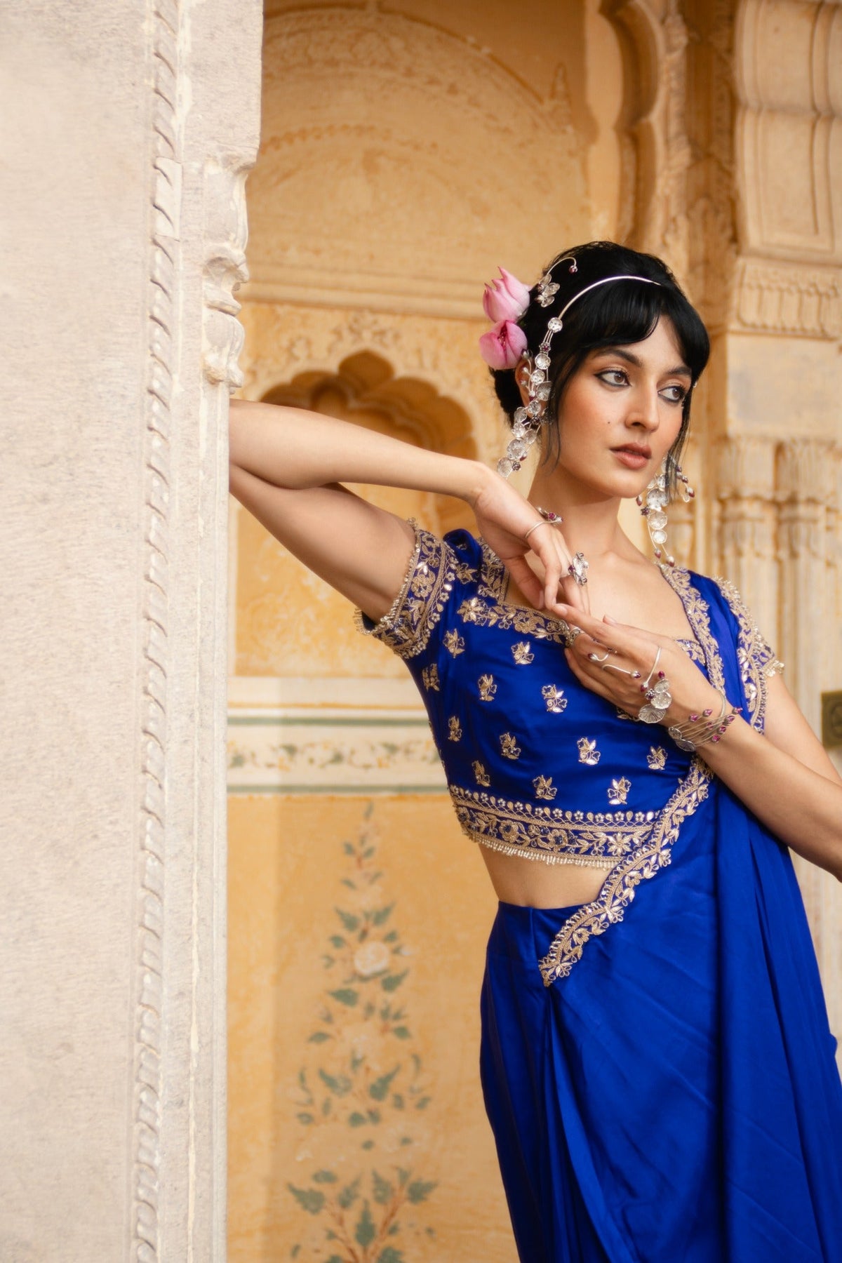 Touch me not saree