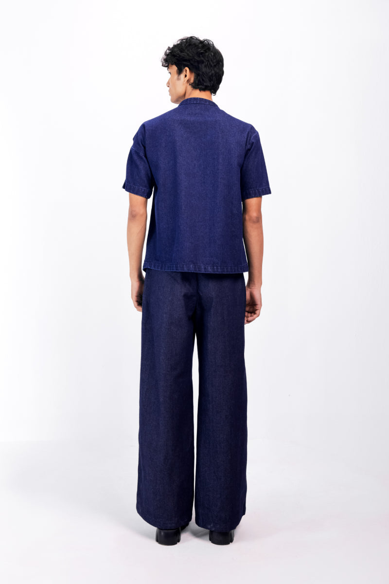 WEATHERED INDIGO T-SHIRT