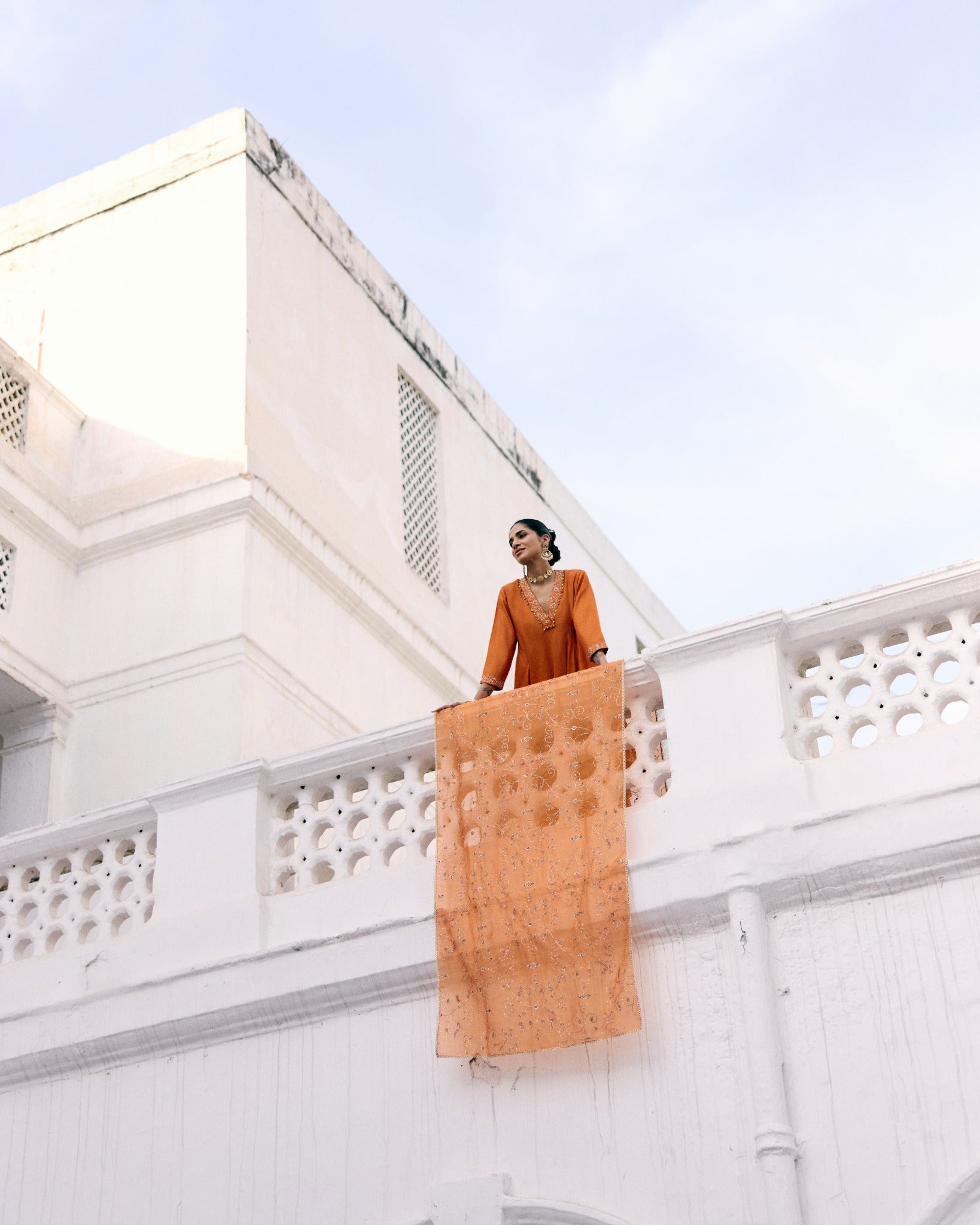 Santari Jaal Kurta Set