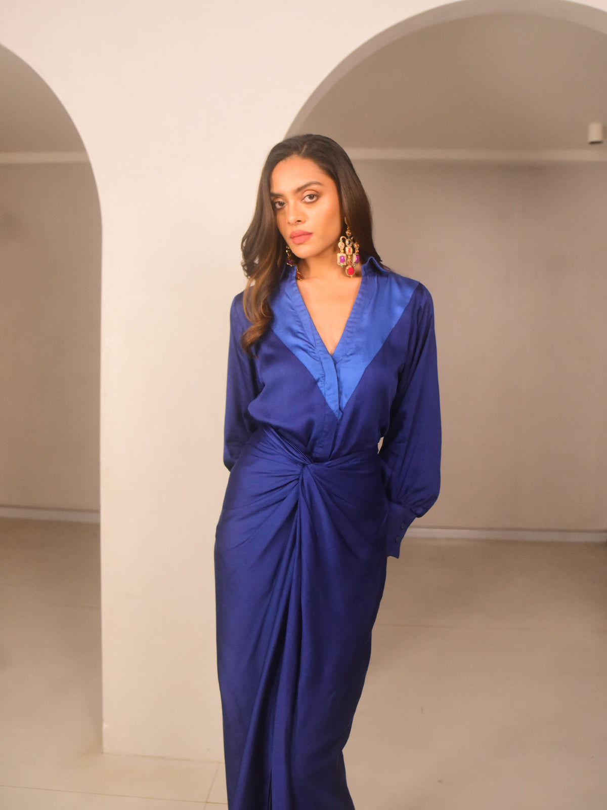 Selene Modal Knot Skirt Set