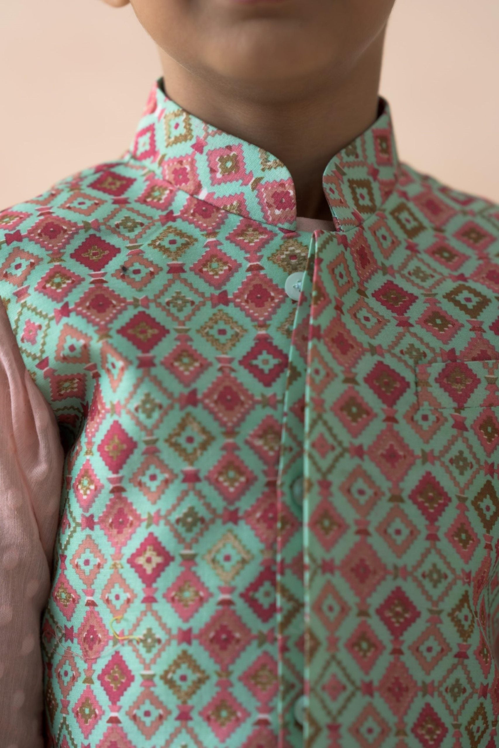 Nehru jacket with Kurta pyjama