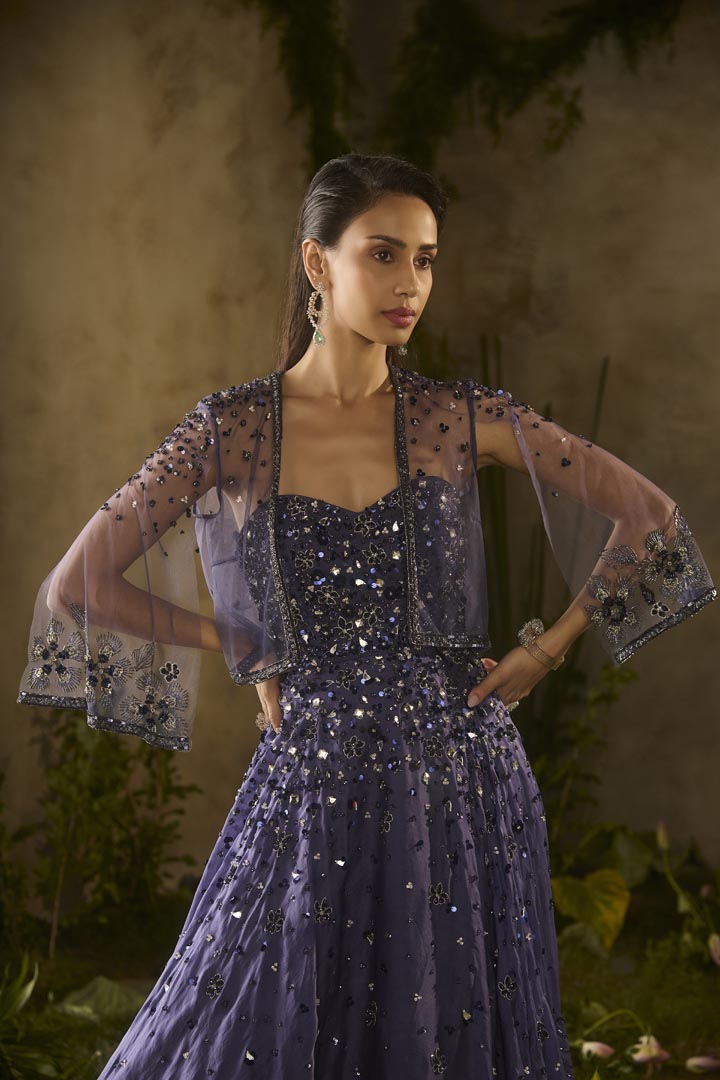 ETHERIAL AZUL GOWN