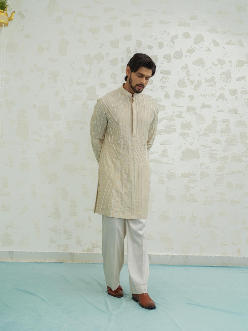 Abstract Geometry Kurta set