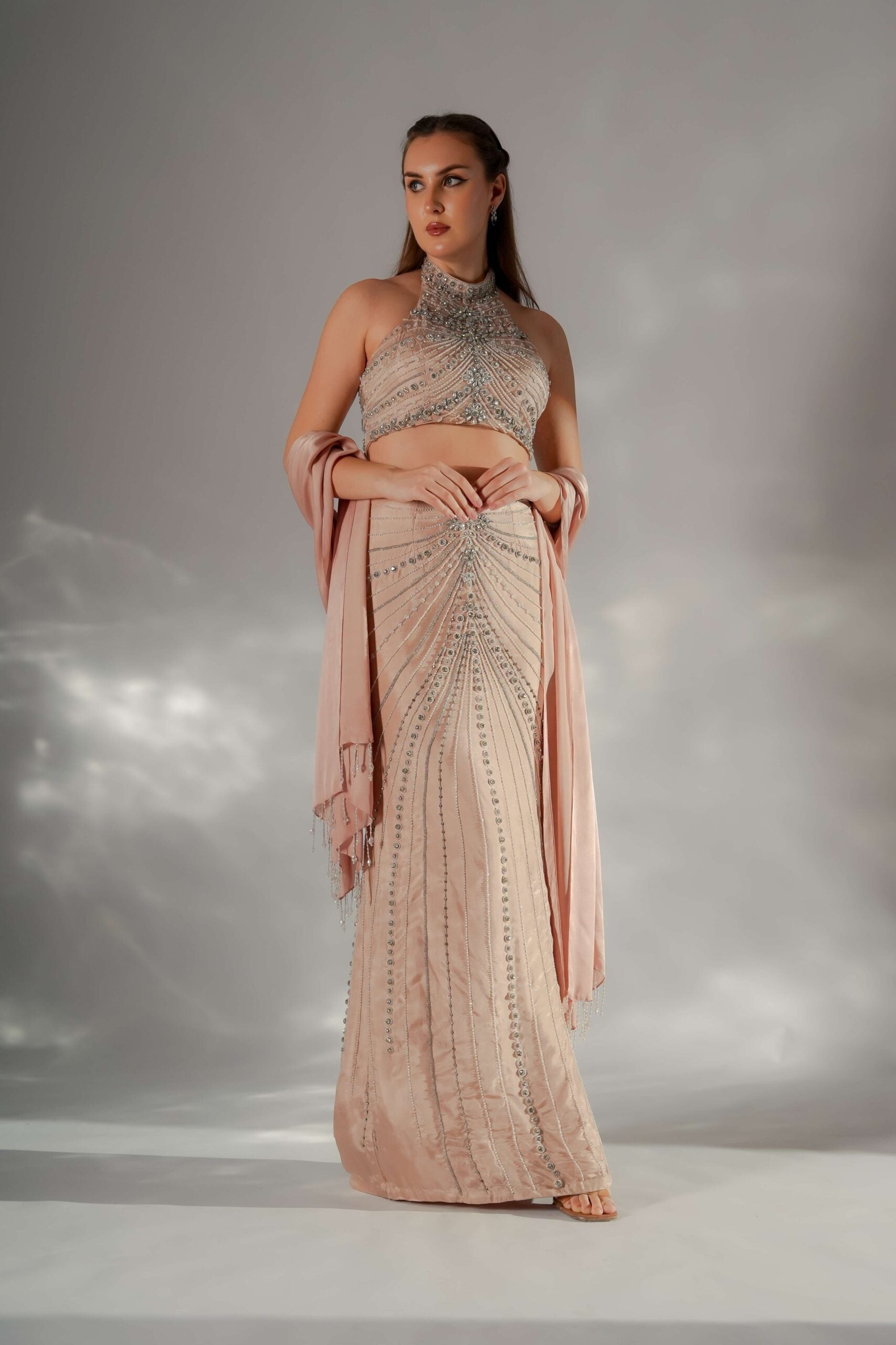 Silver whisper co-ord set