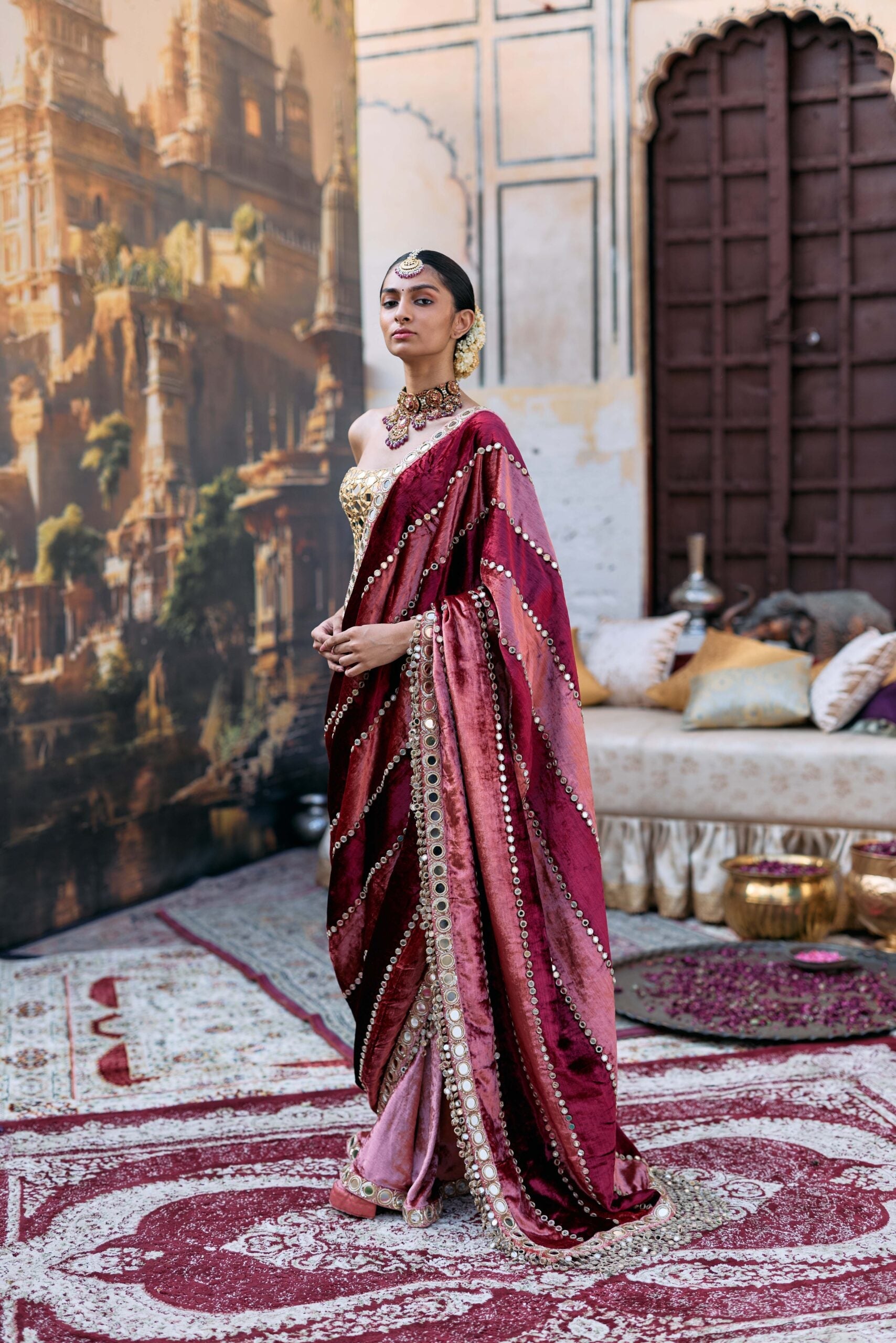 Tulika Saree Set