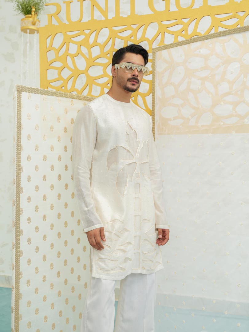 PalmTree Cutwork Kurta set