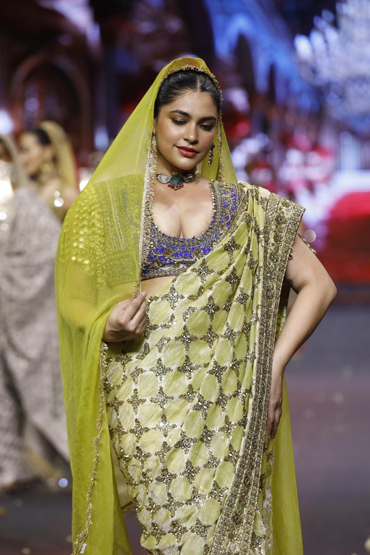 Neelkanthi Noor Saree Set