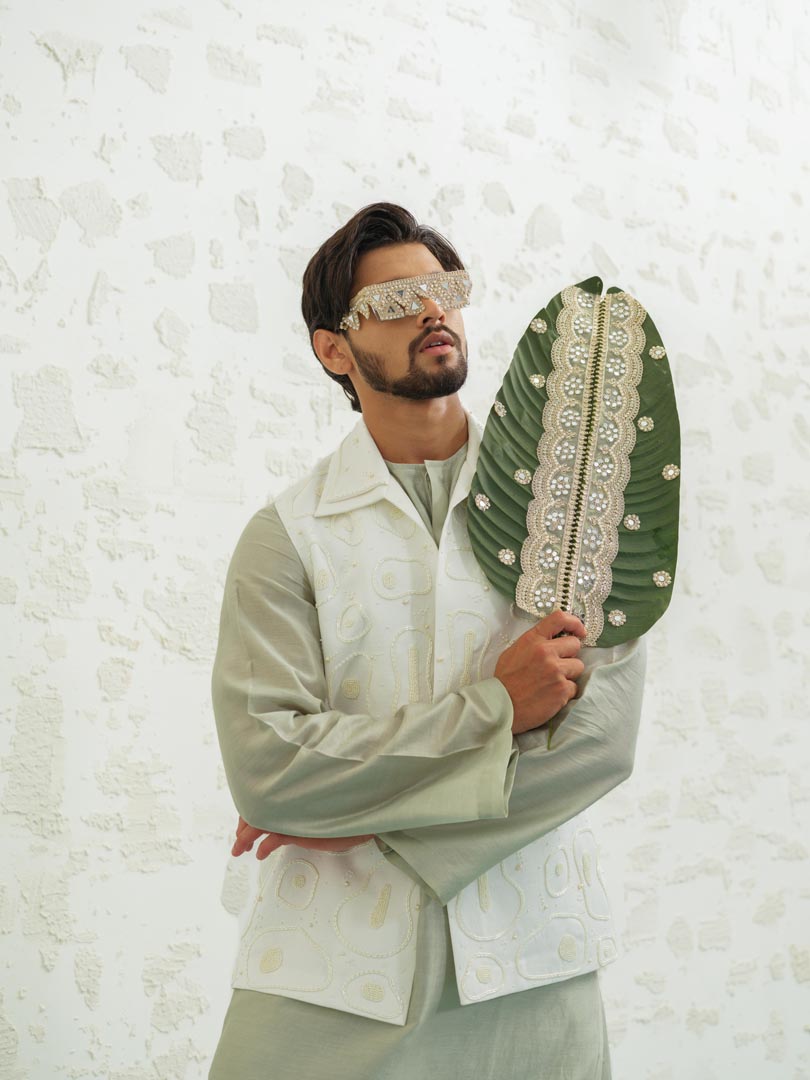 Amoeba Linen Bundi only