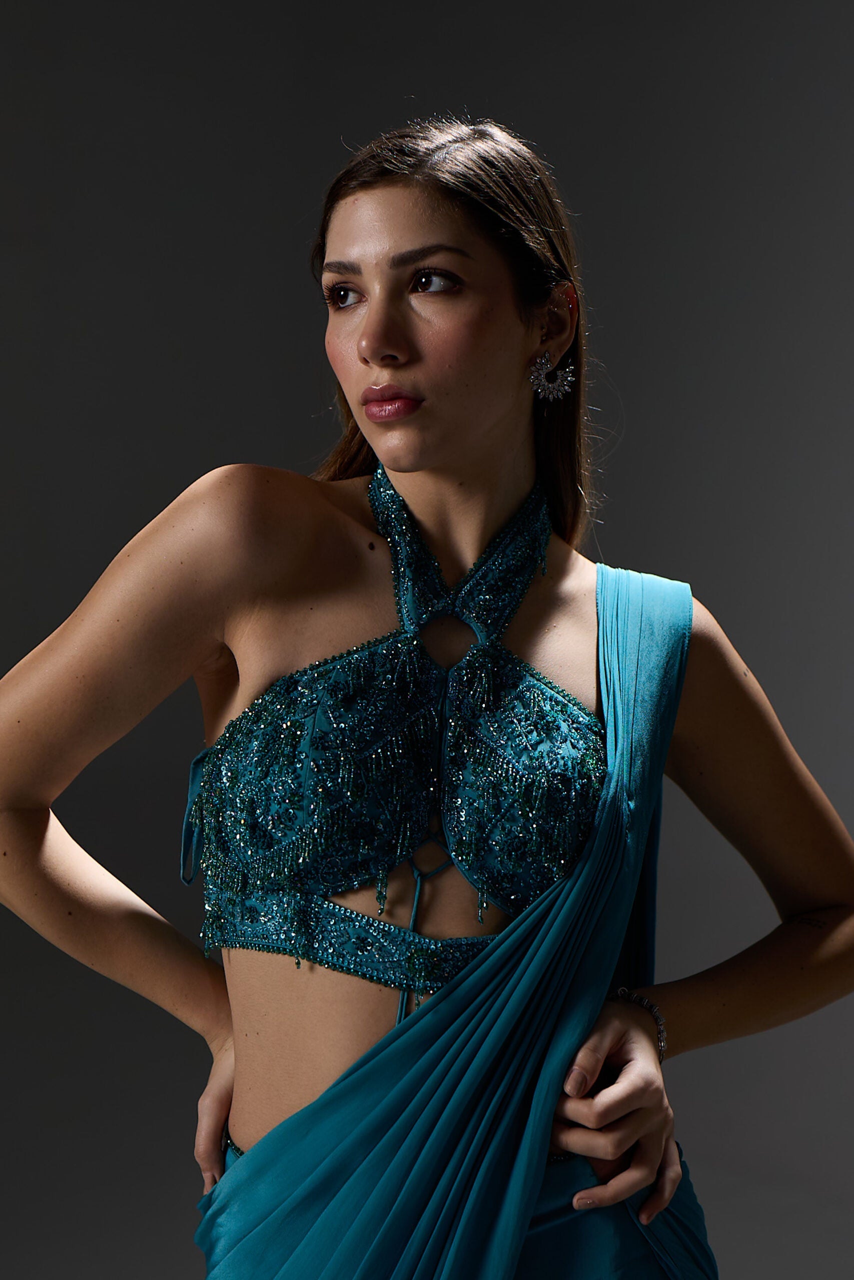 Georgia Drape saree
