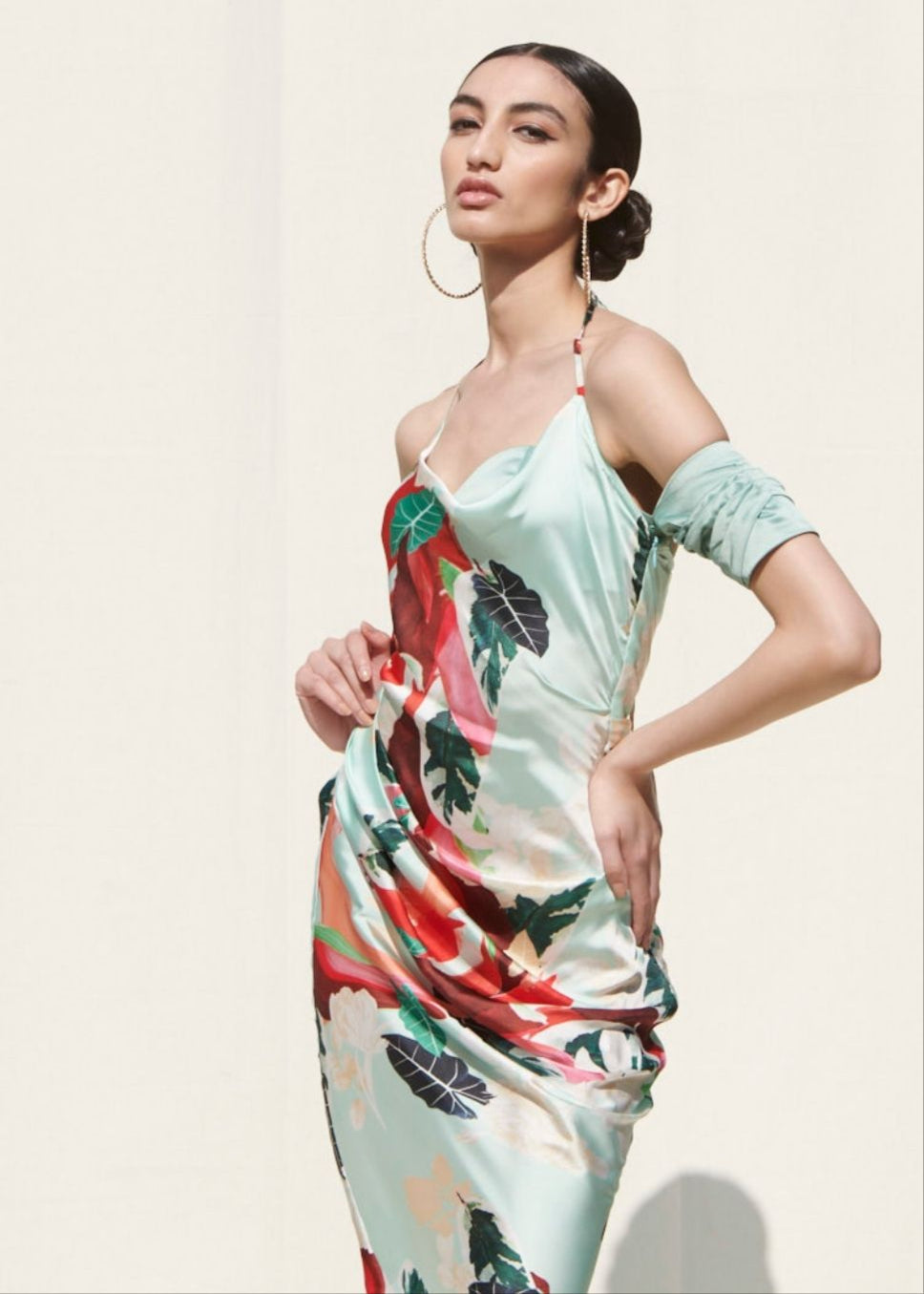 Drape Slip Dress