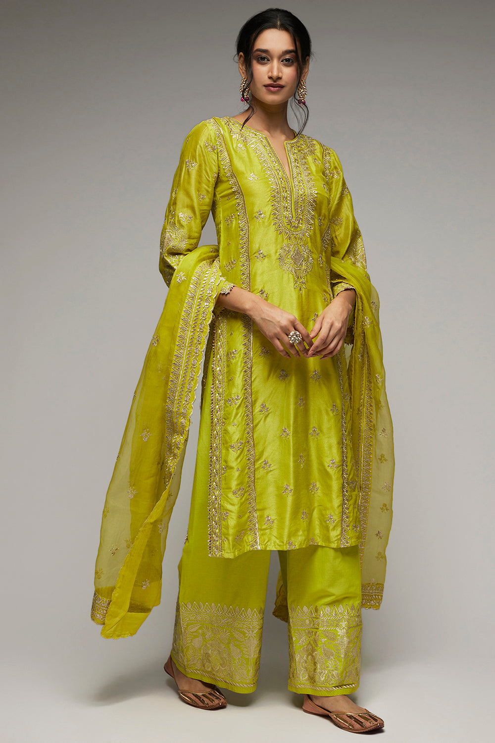 Palazzo Set - Auraya Fashion - Gopi Vaid - 