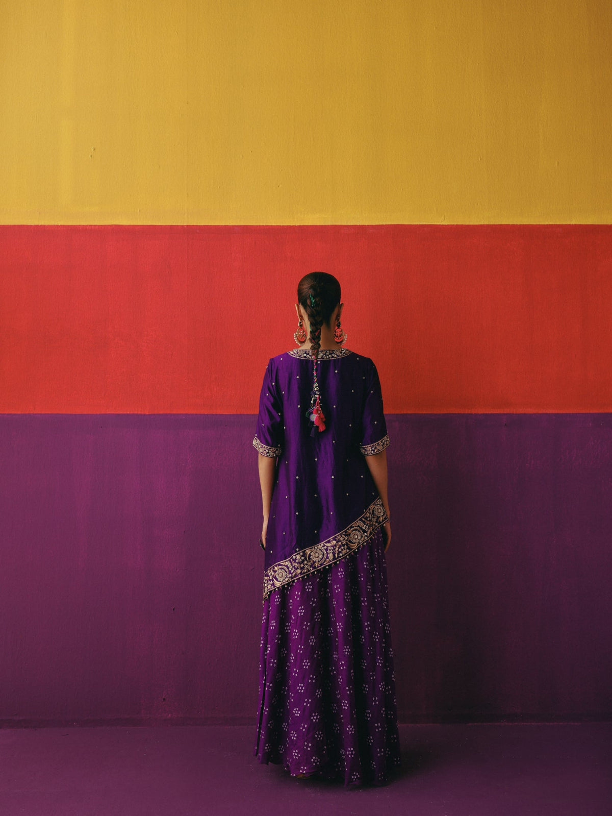 Bandhni Asymmetry Set