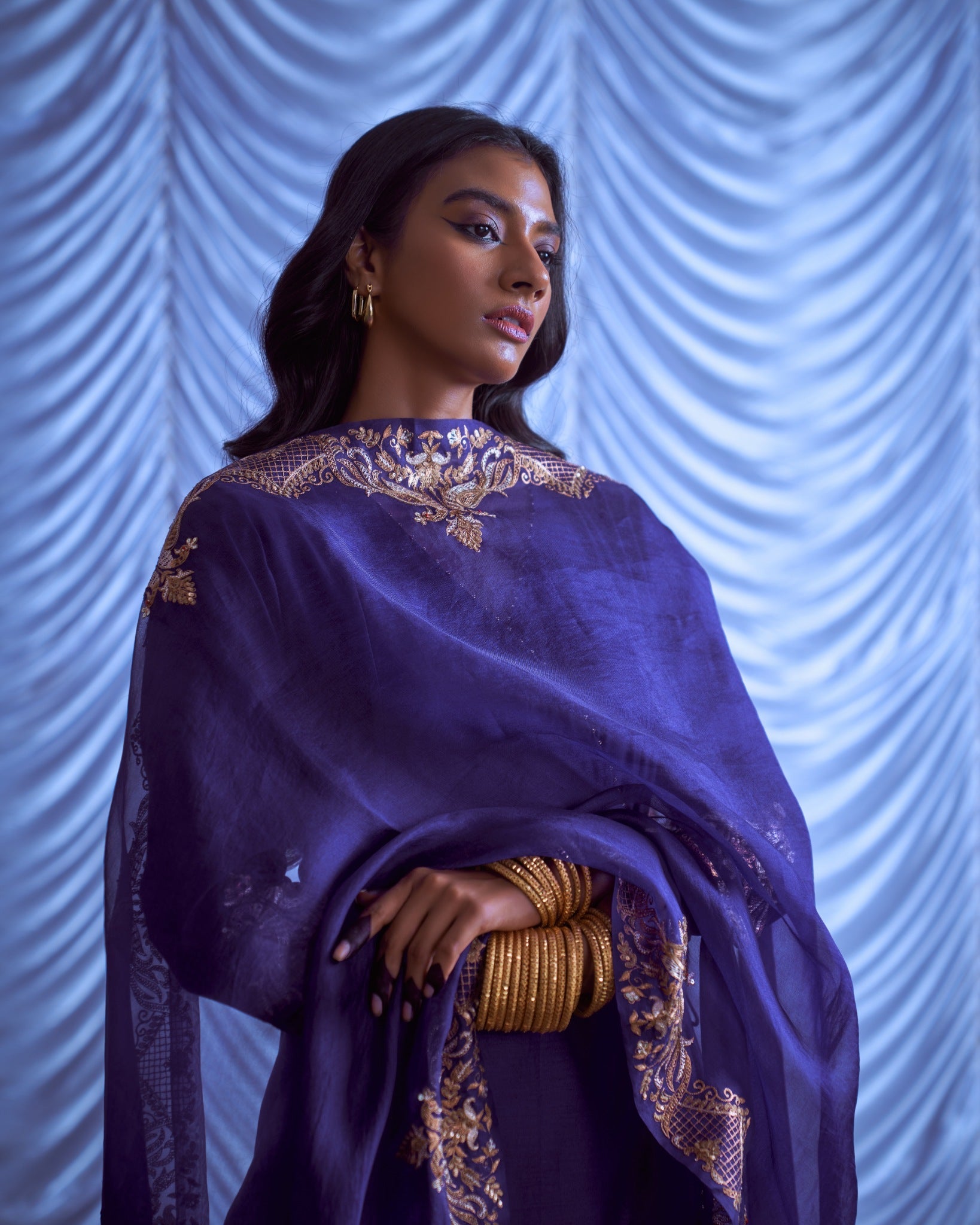 Peacock Angrakha set