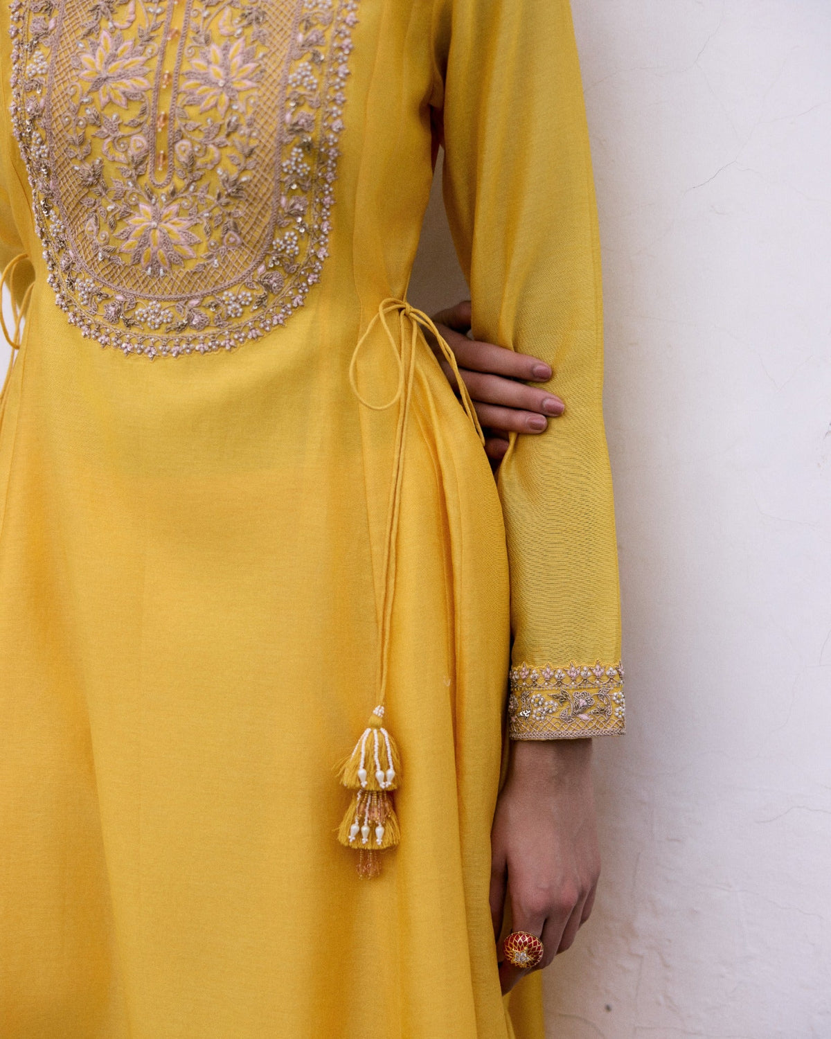 Sunlit Heirloom Anarkali