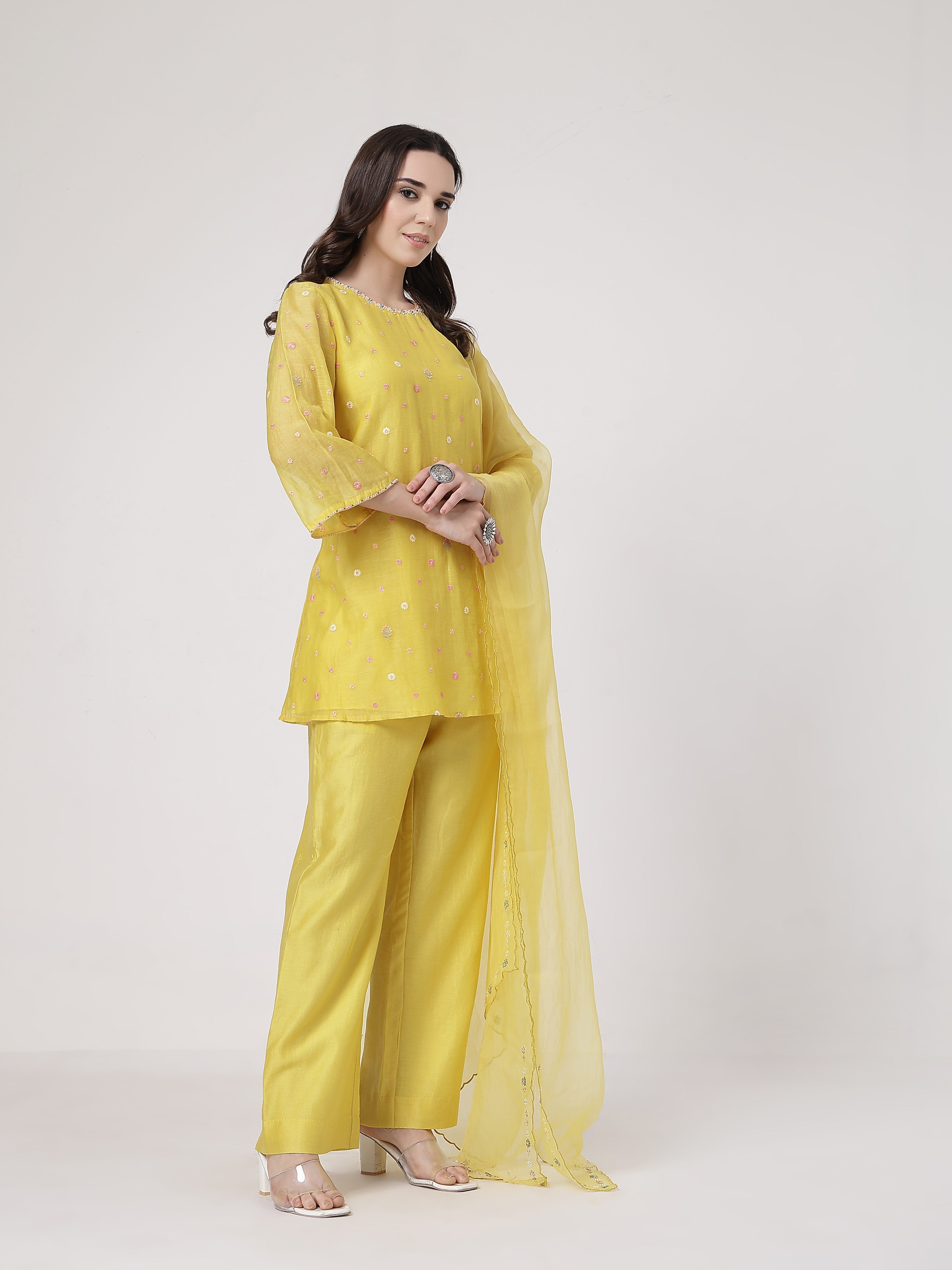 Kesari Flared Set