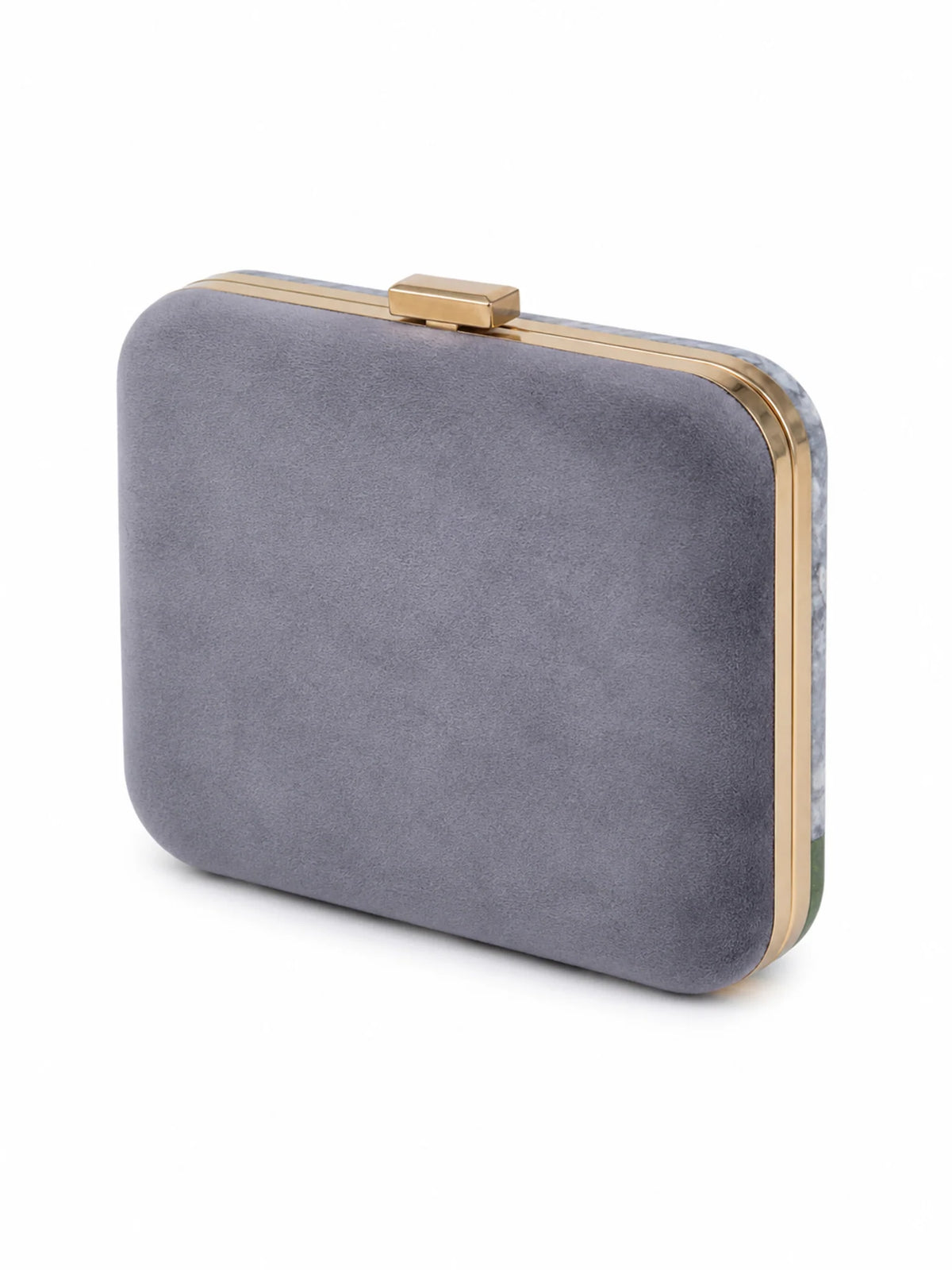 Indian Queen Portrait Embellished Clutch Bag with Gold Tassel