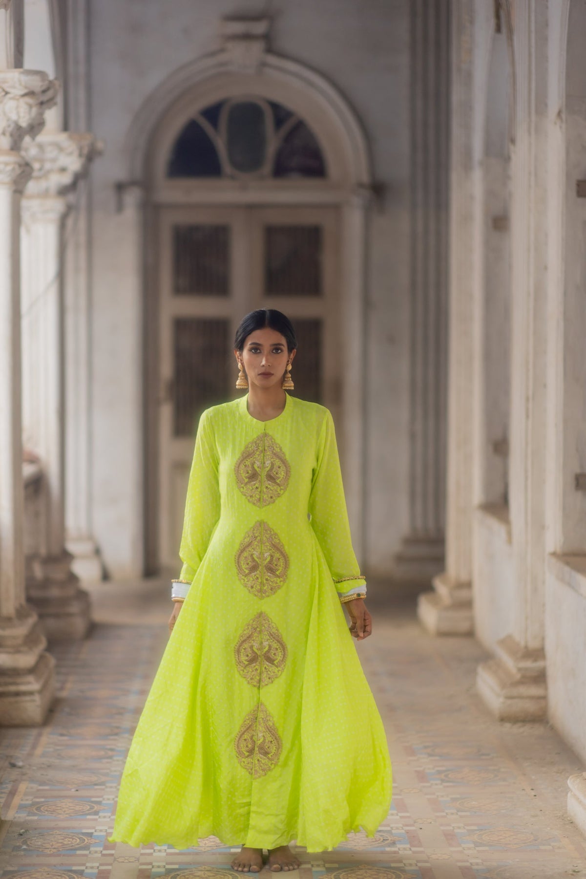 Bandhni signature gown