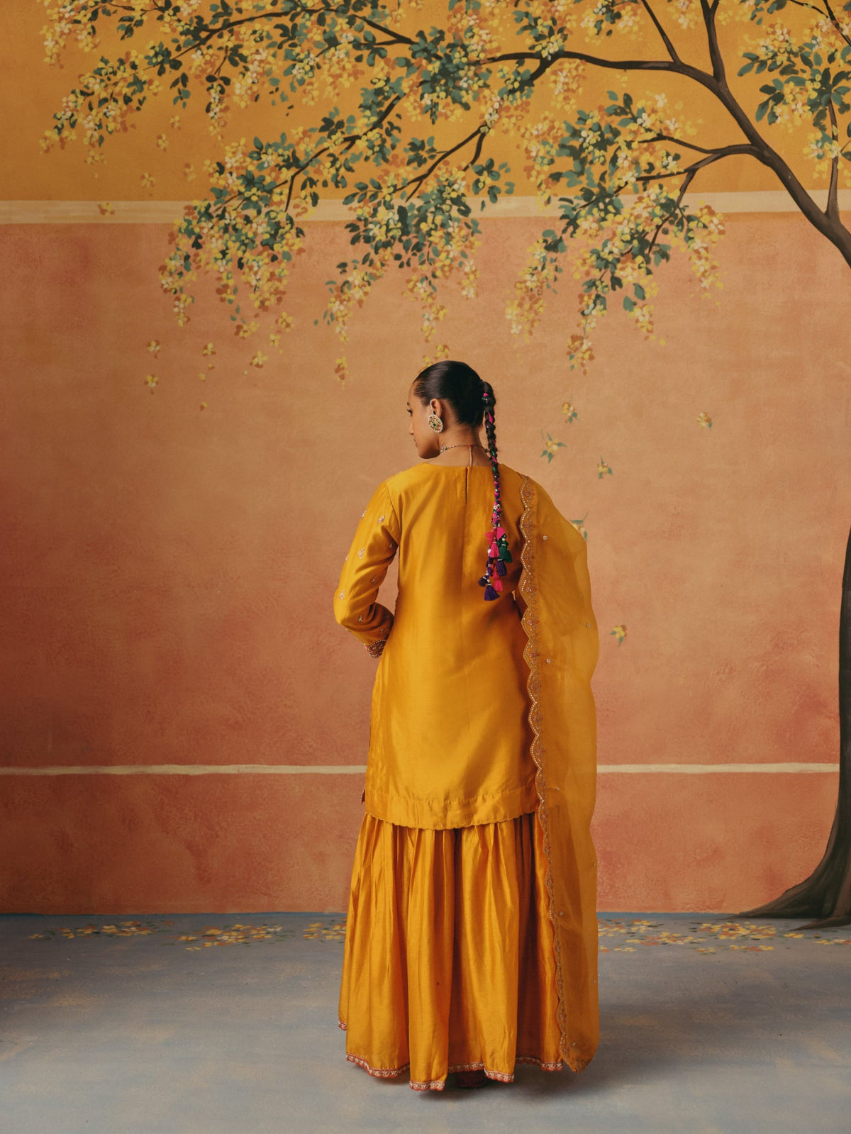 Marigold Sharara Set