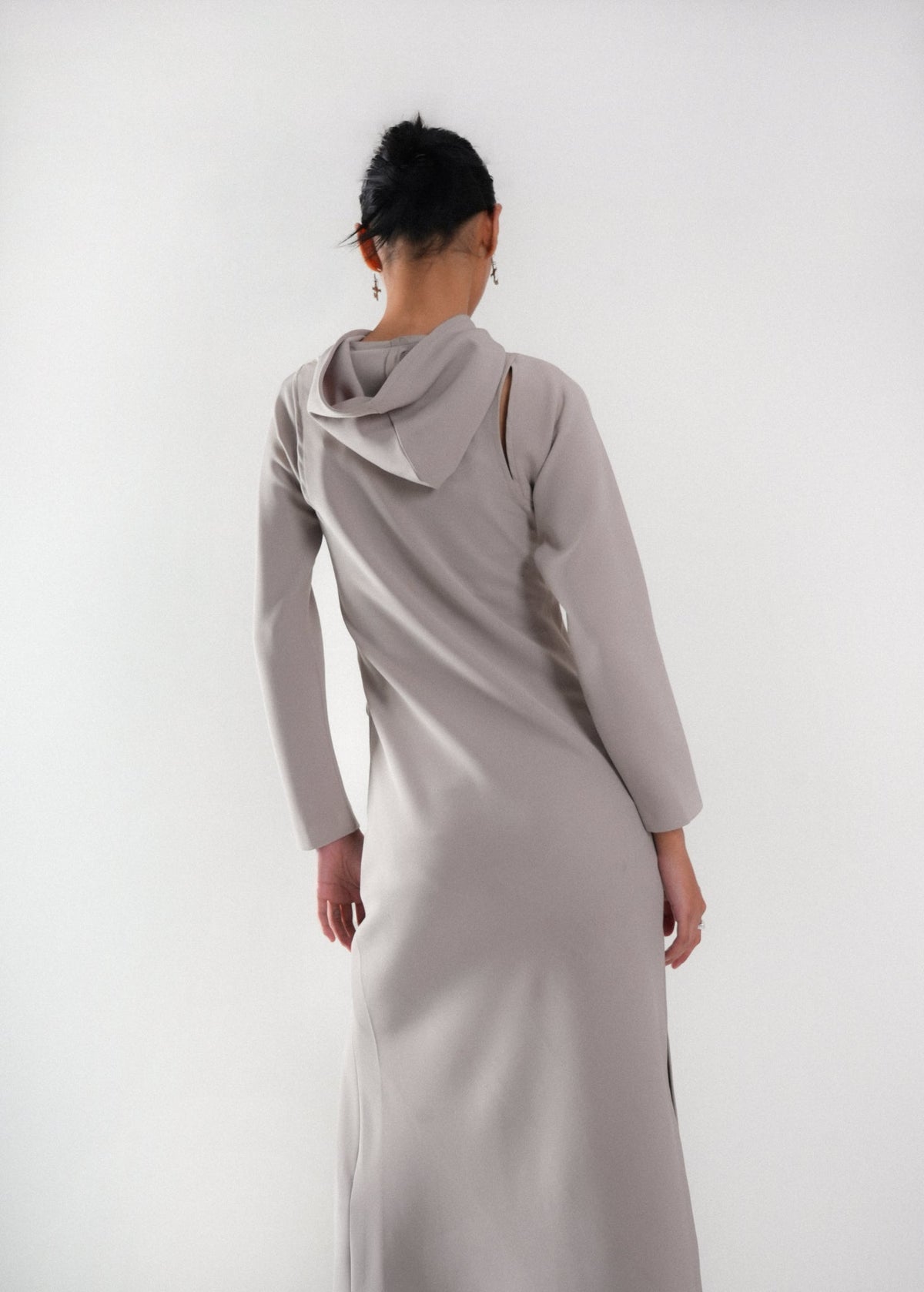 Luna Asymmetric Shift Dress