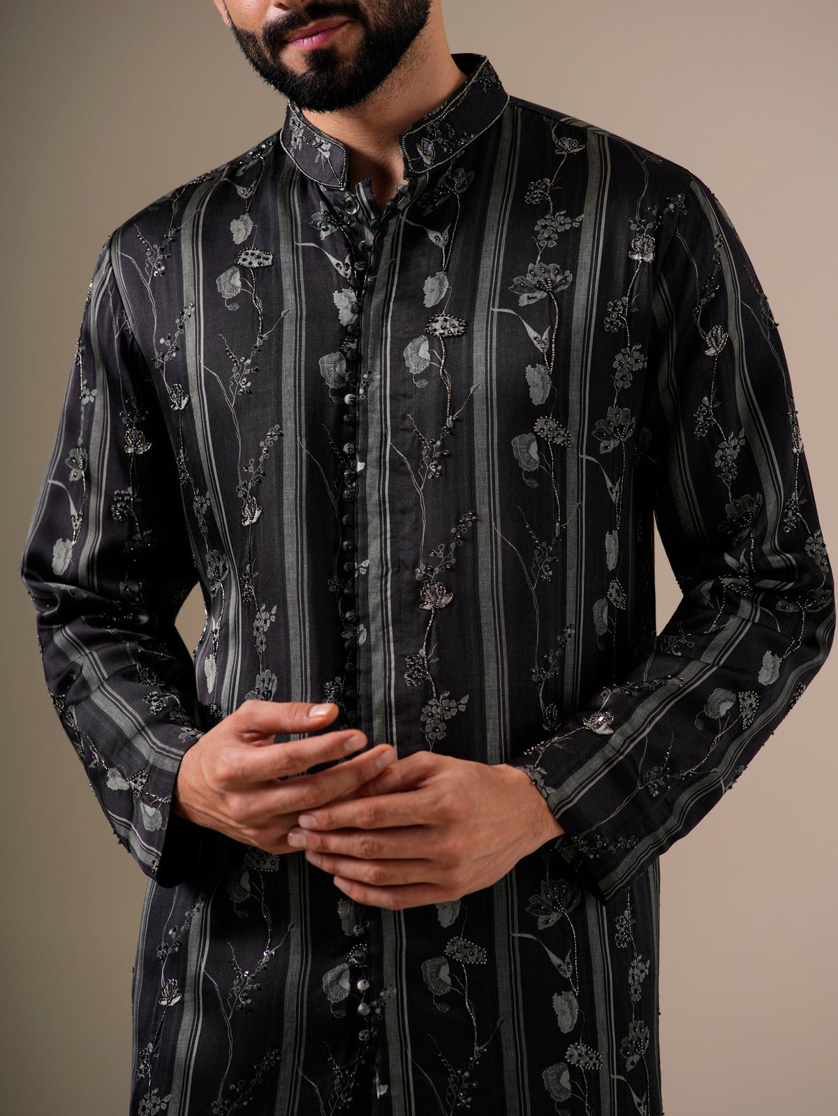 Charcoal Mist Kurta Set