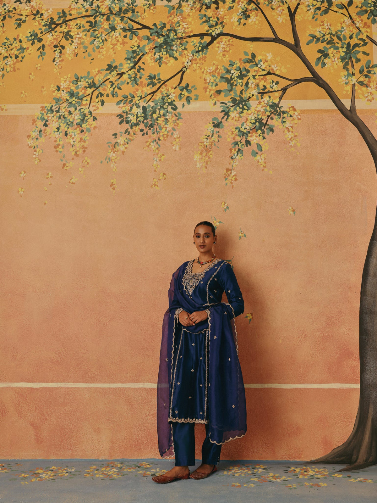 Neelam Nazakat Kurta Set