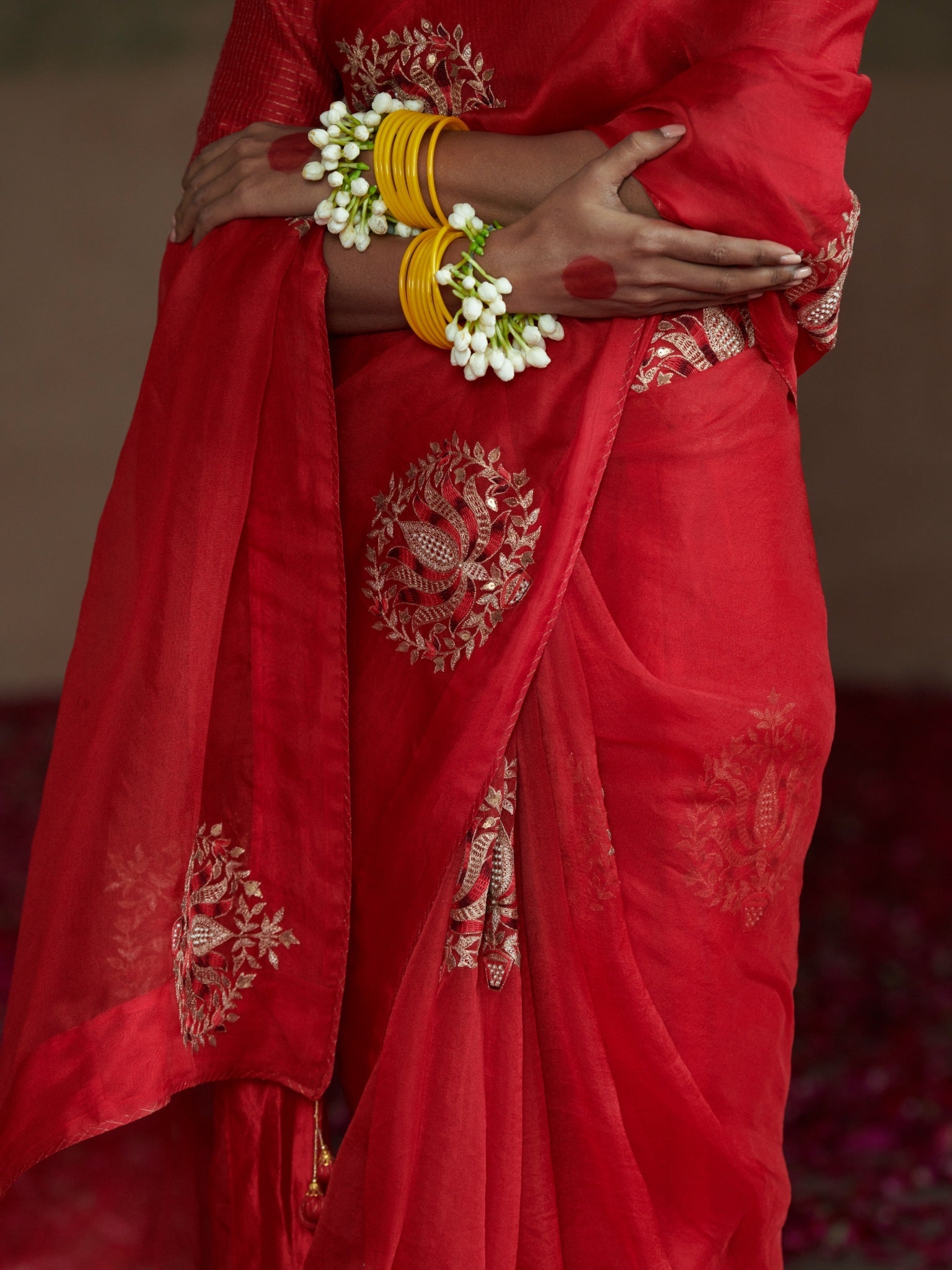 lotus saree