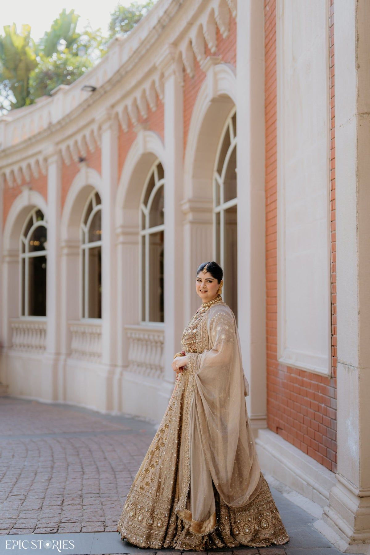 Anshula in Swarnali Bridal Lehenga Set