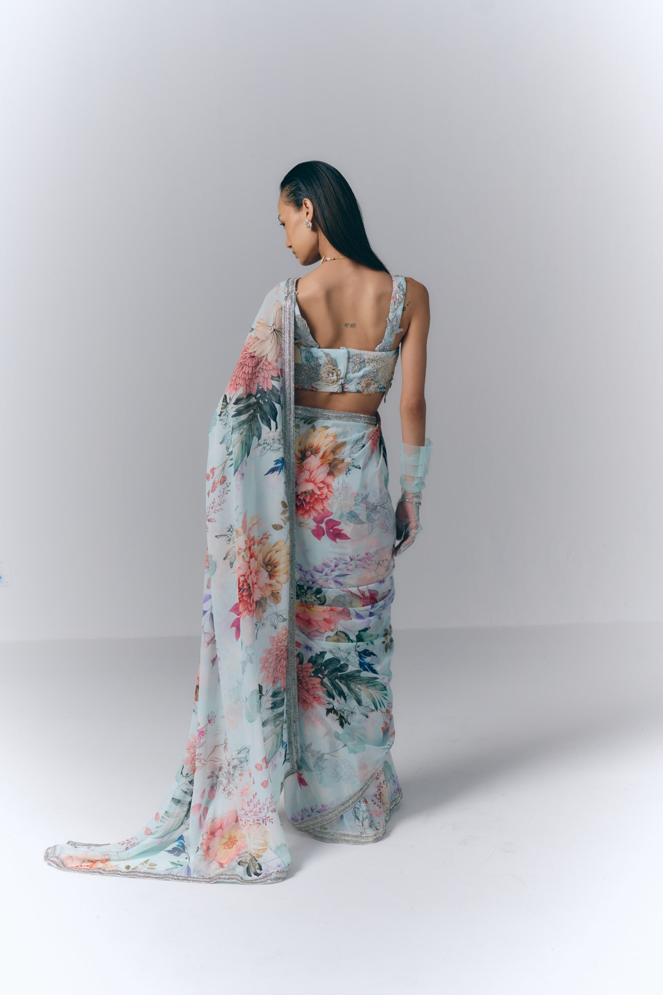 Ethereal Bloom Saree